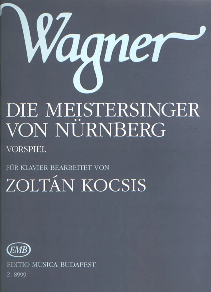 Cover: 9790080089996 | Die Meistersinger von Nürnberg Vorspiel für Klavier | Wagner | Buch