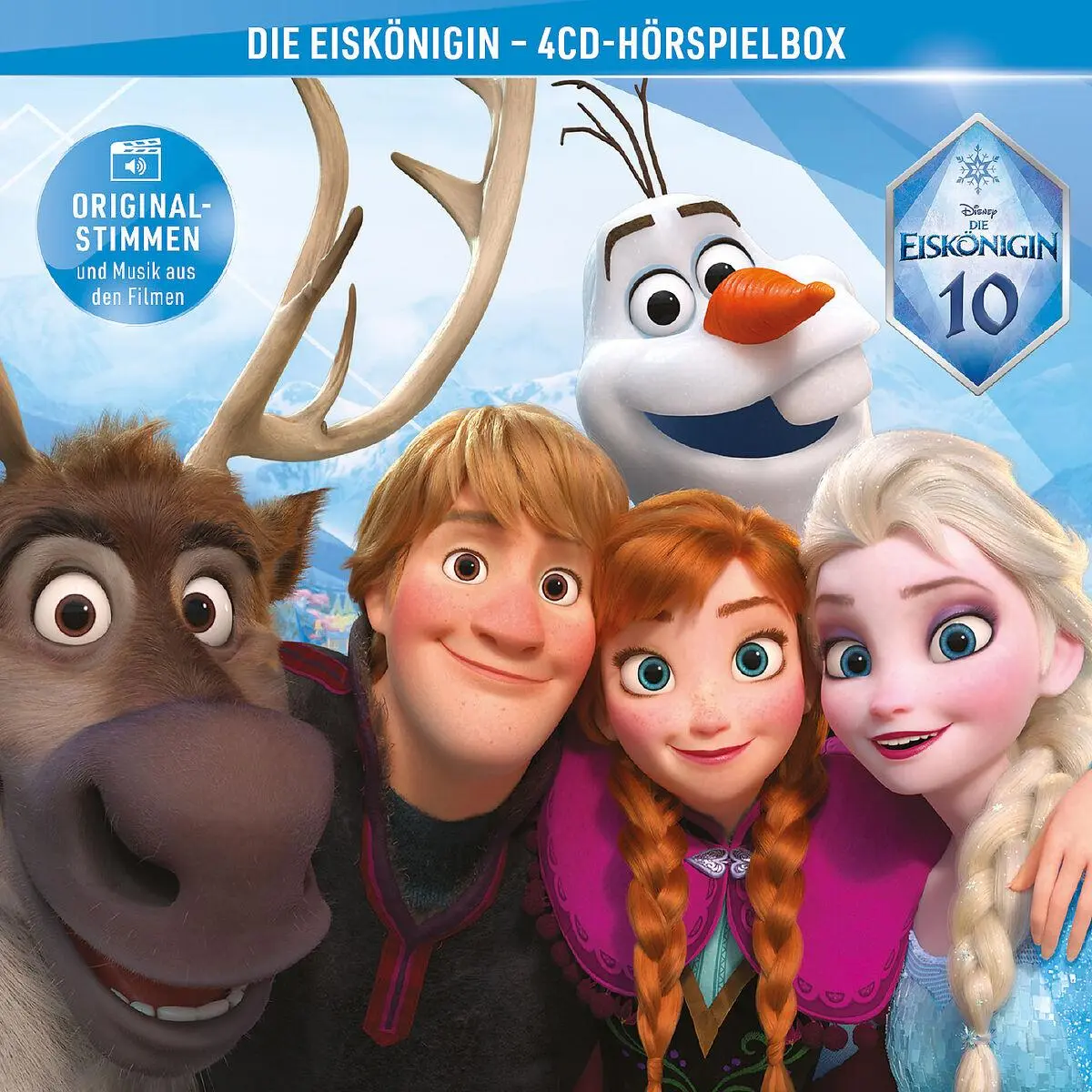 Cover: 50087550097 | Die Eiskönigin | 4-CD Hörspielbox zu den Kinofilmen | Audio-CD | 2024