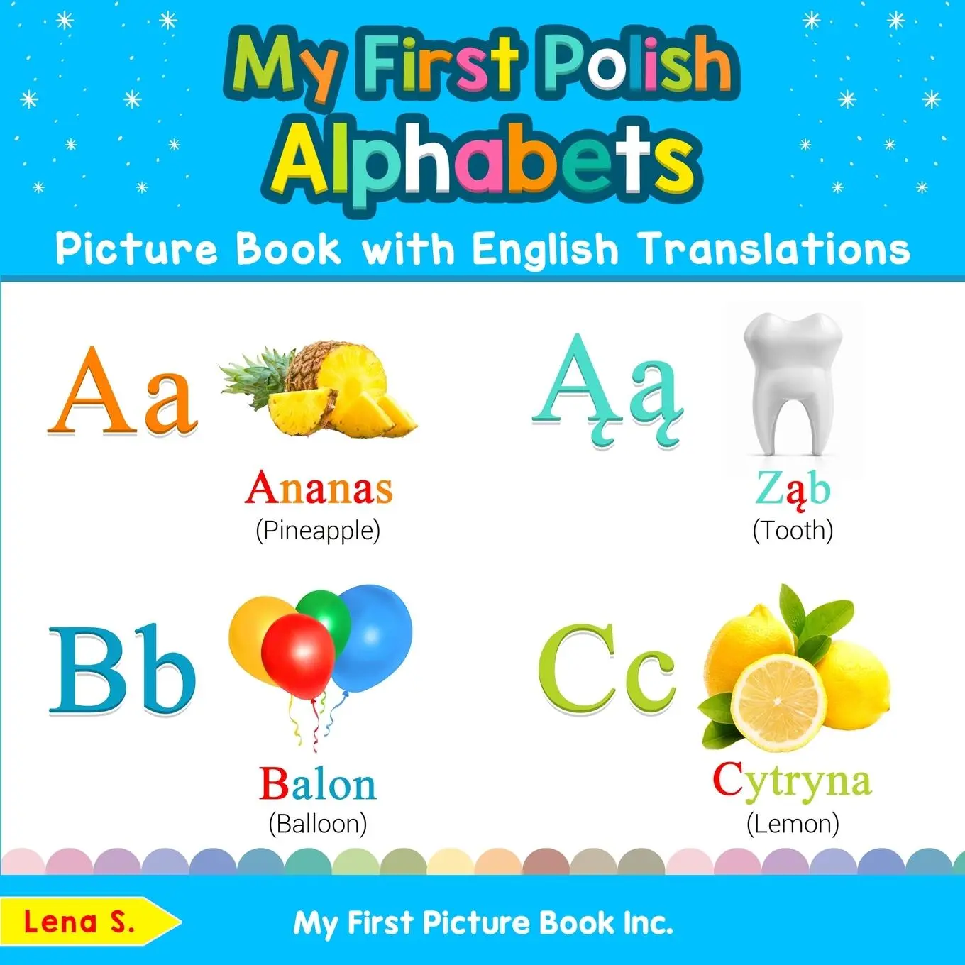 Cover: 9780369600097 | My First Polish Alphabets Picture Book with English Translations | S