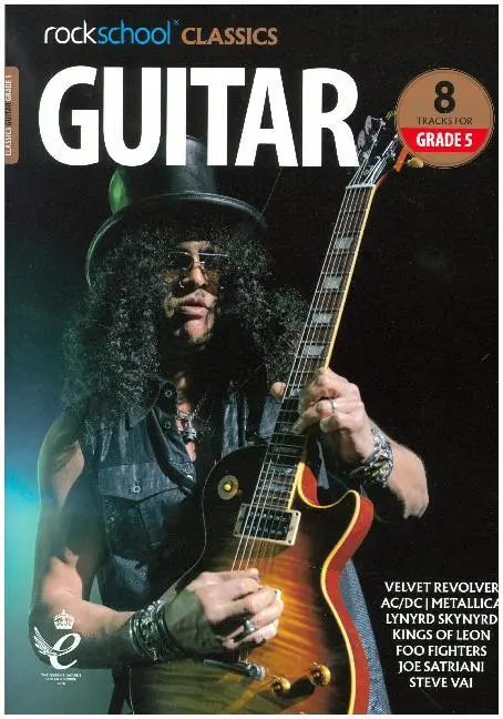 Cover: 9781789360097 | Rockschool Classics Guitar Grade 5 (2018) | With audio-online | Buch