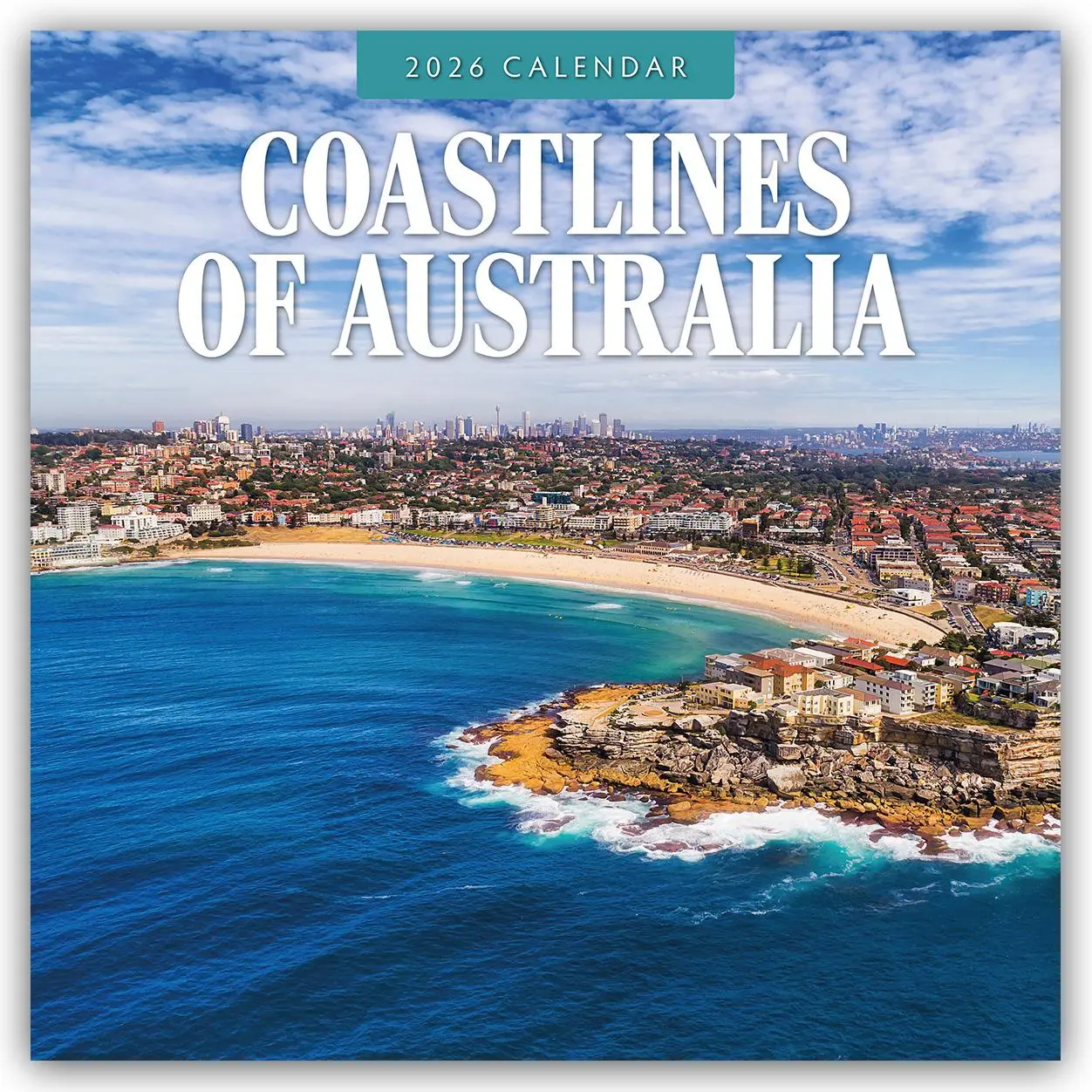 Cover: 9781837010097 | Coastlines of Australia 2026 Square Wall Calendar | Red Robin | Buch