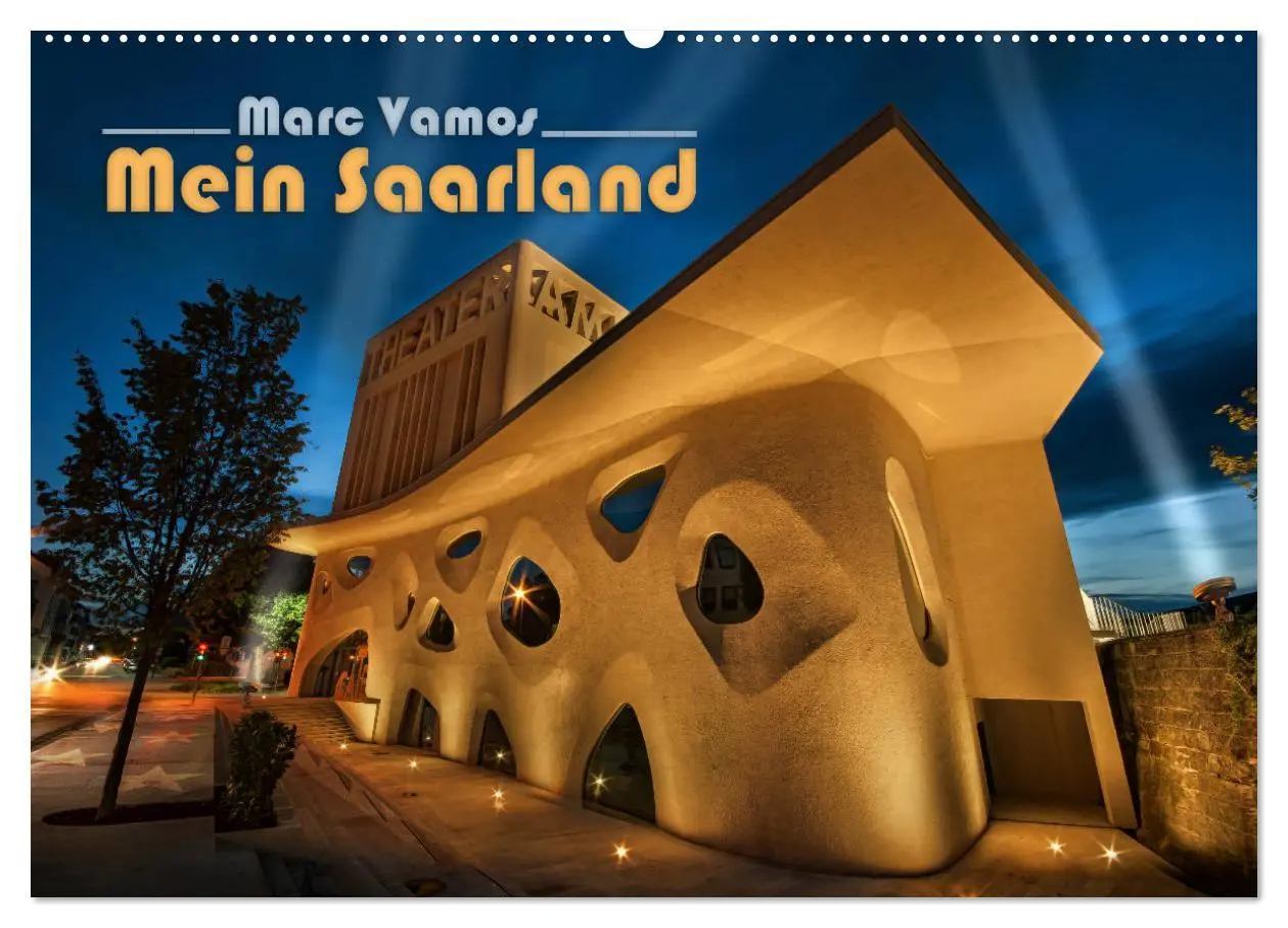 Cover: 9783457890097 | Marc Vamos - Mein Saarland (Wandkalender 2026 DIN A2 quer),...