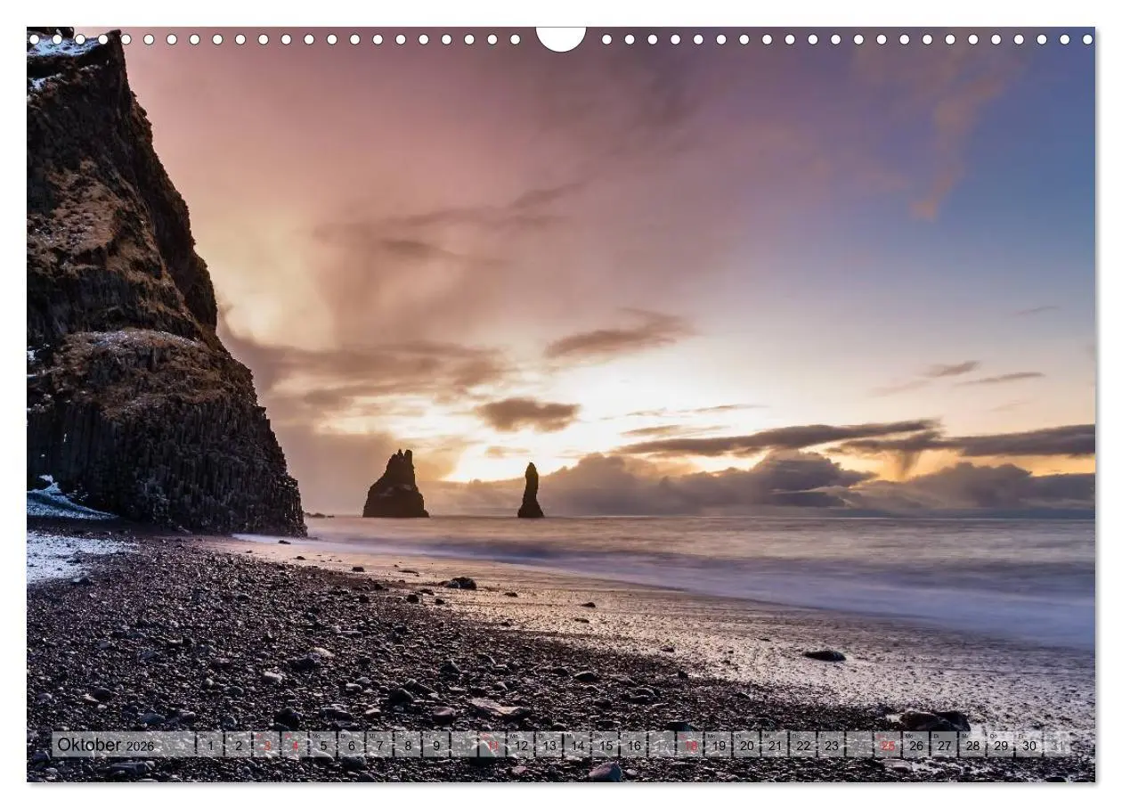 Bild: 9783457960097 | Island im Winter (Wandkalender 2026 DIN A3 quer), CALVENDO...