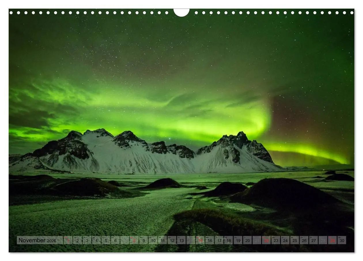 Bild: 9783457960097 | Island im Winter (Wandkalender 2026 DIN A3 quer), CALVENDO...