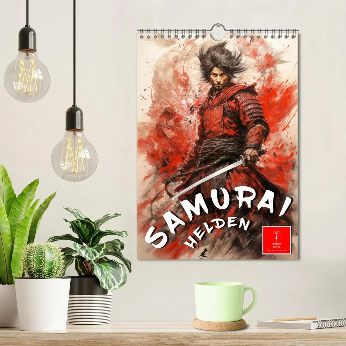 Bild: 9783516290097 | Samurai Helden (Wandkalender 2026 DIN A4 hoch), CALVENDO...