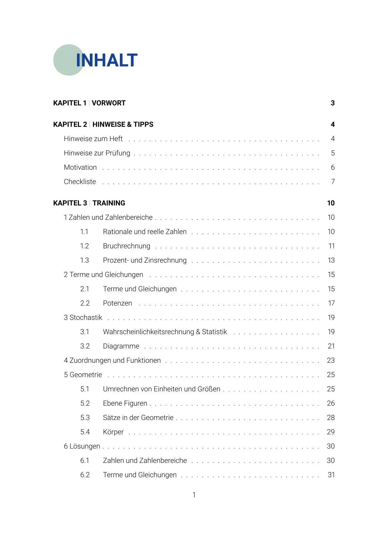 Bild: 9783692040097 | Prüfungsheft - 2026 Mathematik Hauptschule - Baden-Württemberg -...