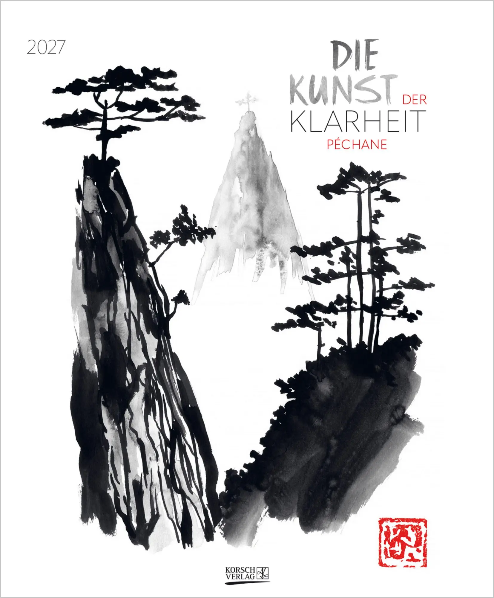 Cover: 9783819300097 | Die Kunst der Klarheit 2027 | Verlag Korsch | Kalender | Spiralbindung