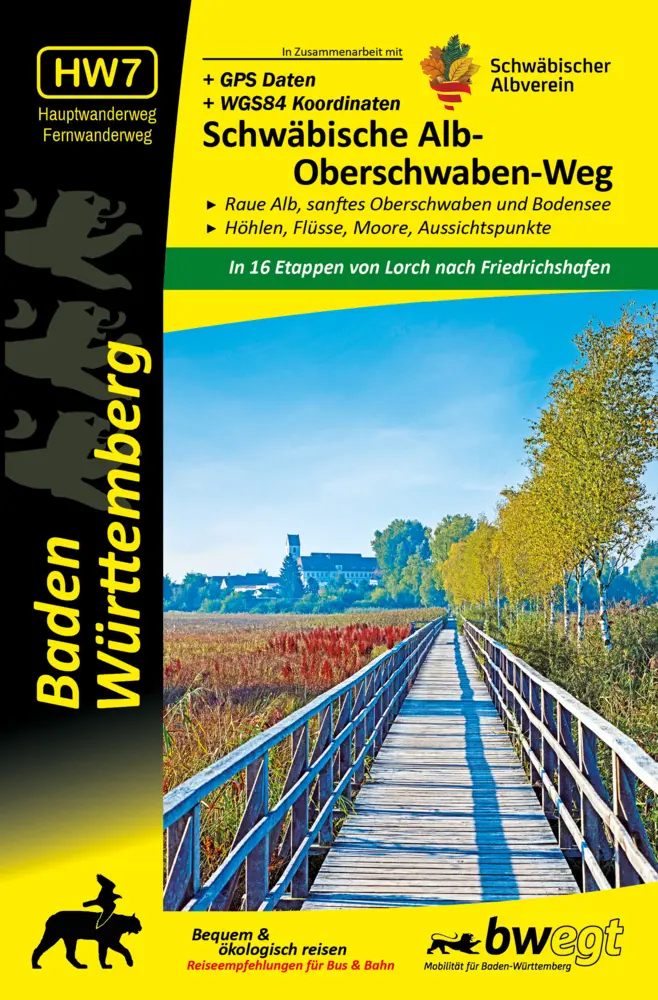 Cover: 9783948860097 | Schwäbische Alb-Oberschwaben Weg HW7 | Michael Gallasch | Buch | XXVI