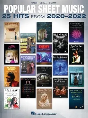 Cover: 9781705190197 | Popular Sheet Musik | 25 Hits from 2020-2022 | Broschüre | Buch | 2023