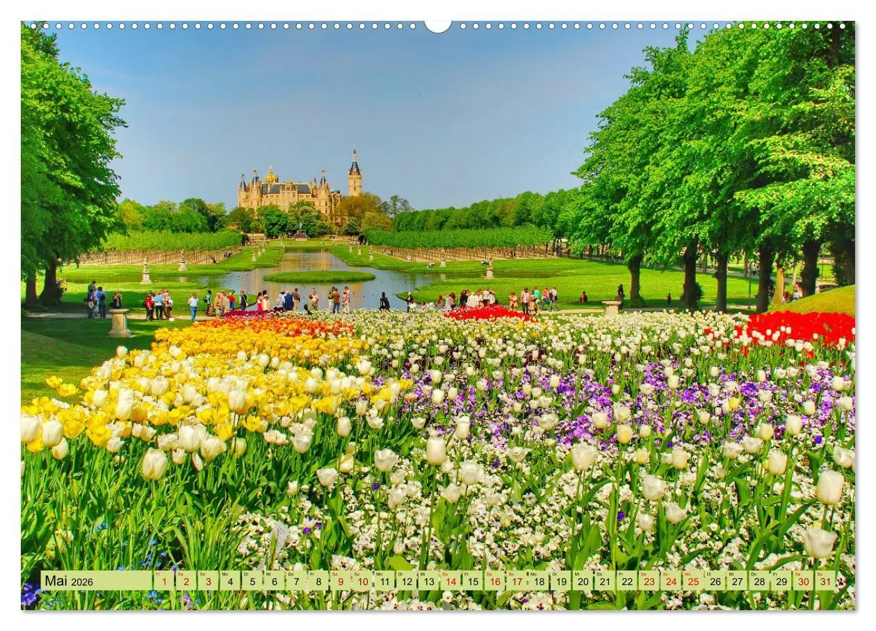 Bild: 9783457260197 | Schwerin - Welterbe (Wandkalender 2026 DIN A2 quer), CALVENDO...