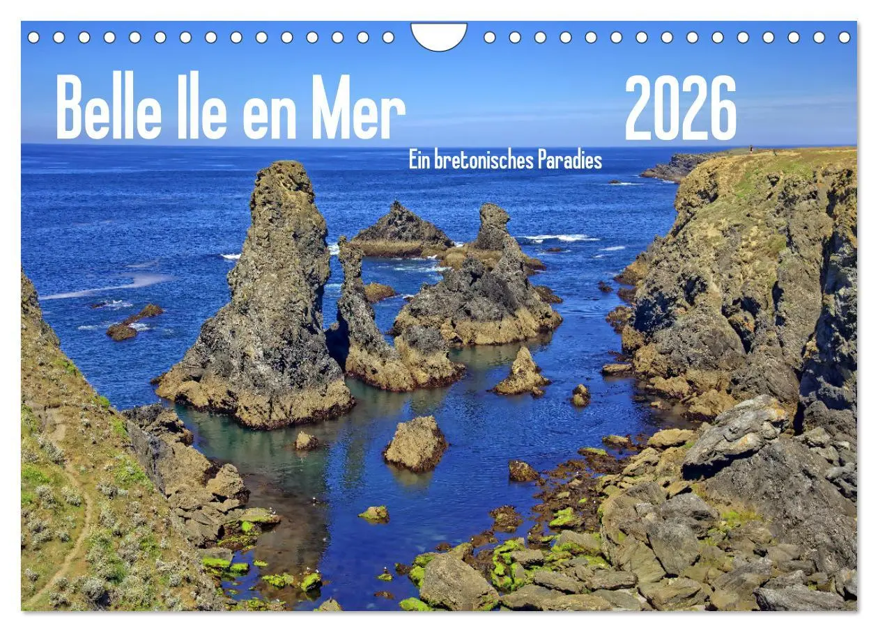 Cover: 9783457570197 | Belle Ile en Mer - Ein bretonisches Paradies (Wandkalender 2026 DIN...