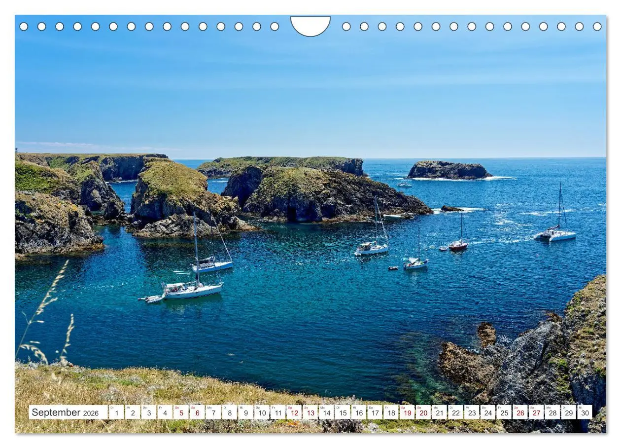 Bild: 9783457570197 | Belle Ile en Mer - Ein bretonisches Paradies (Wandkalender 2026 DIN...