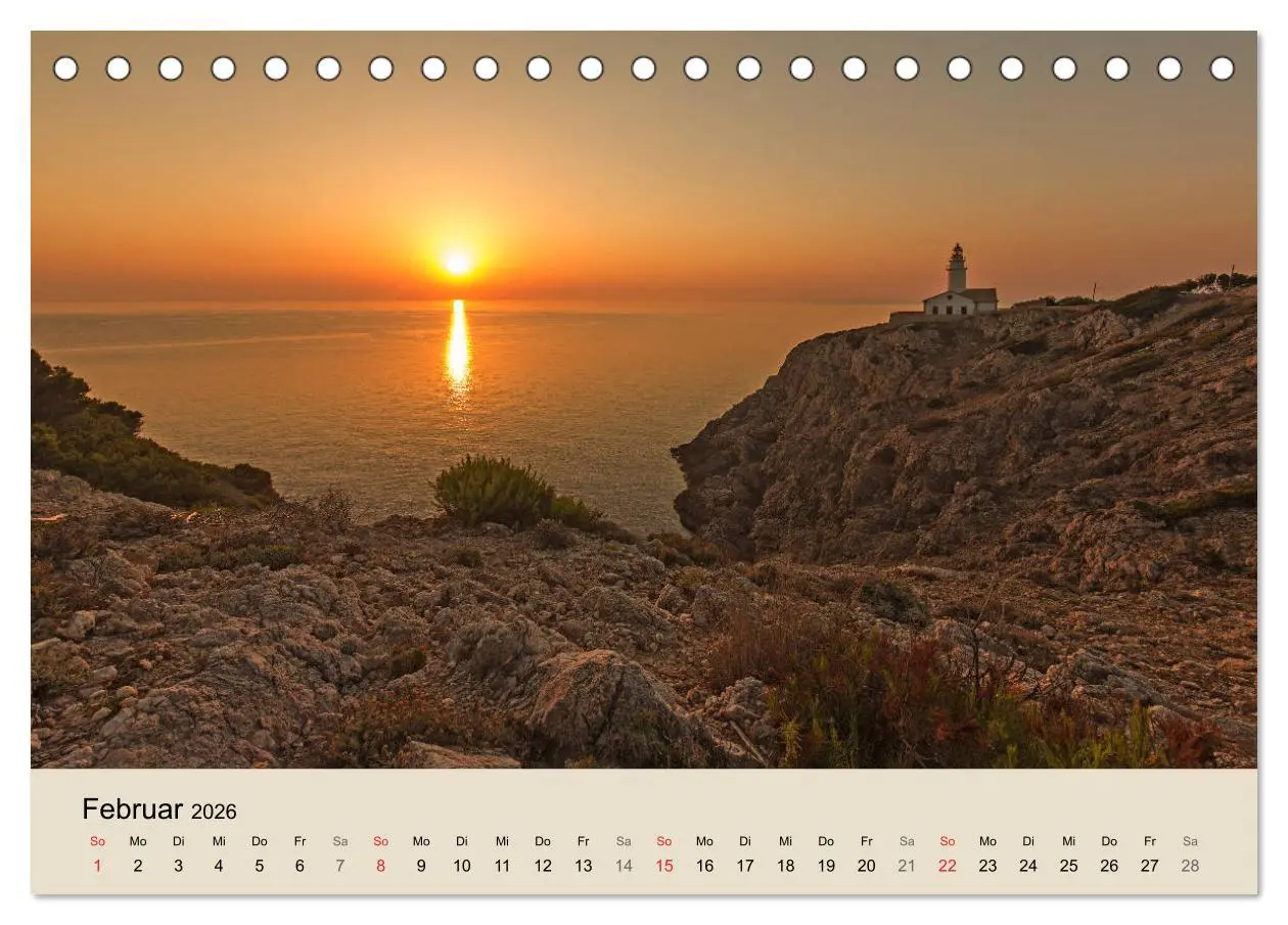 Bild: 9783516040197 | Mallorca - Traumhafte Balearen Insel (Tischkalender 2026 DIN A5...