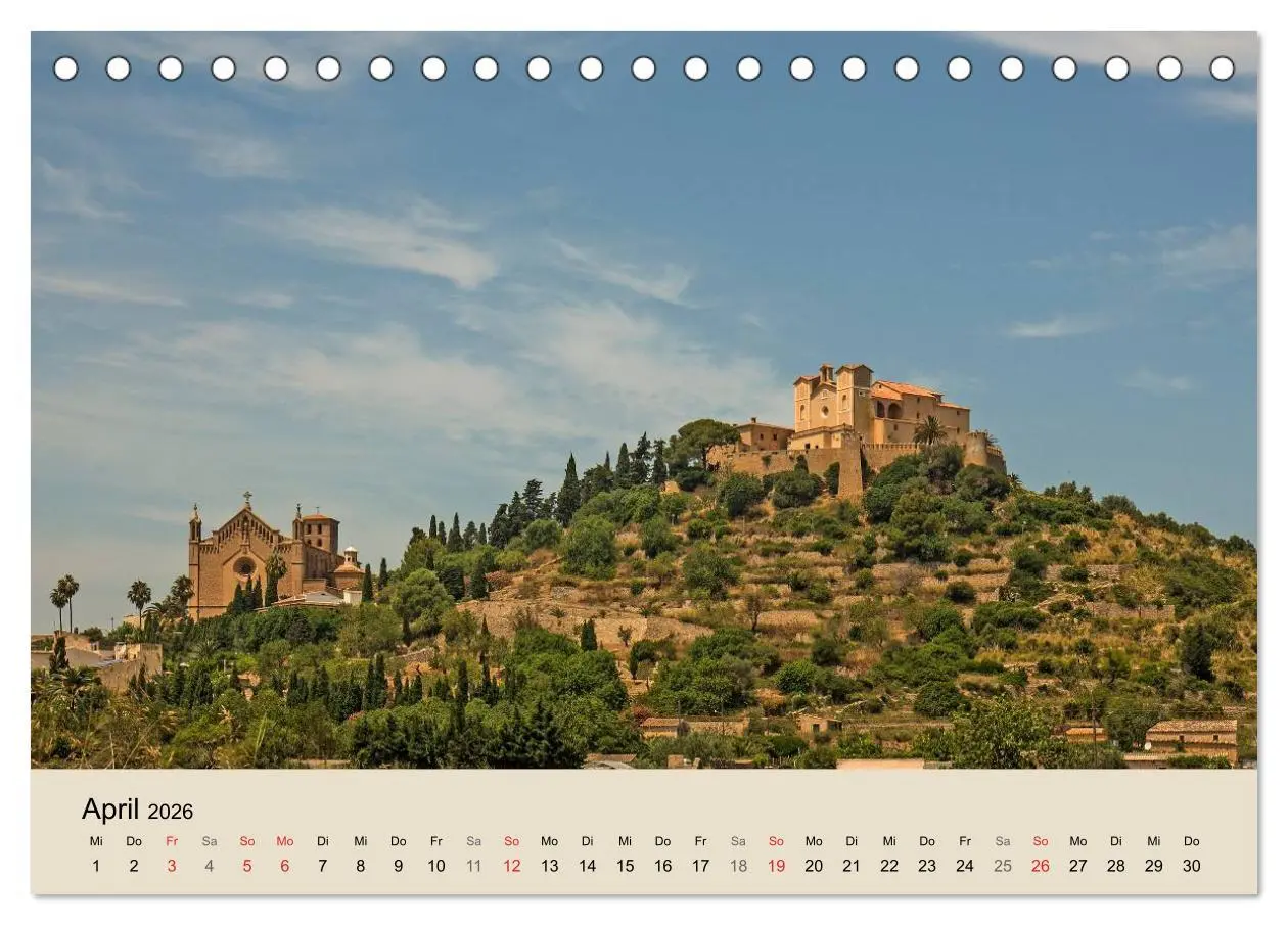 Bild: 9783516040197 | Mallorca - Traumhafte Balearen Insel (Tischkalender 2026 DIN A5...