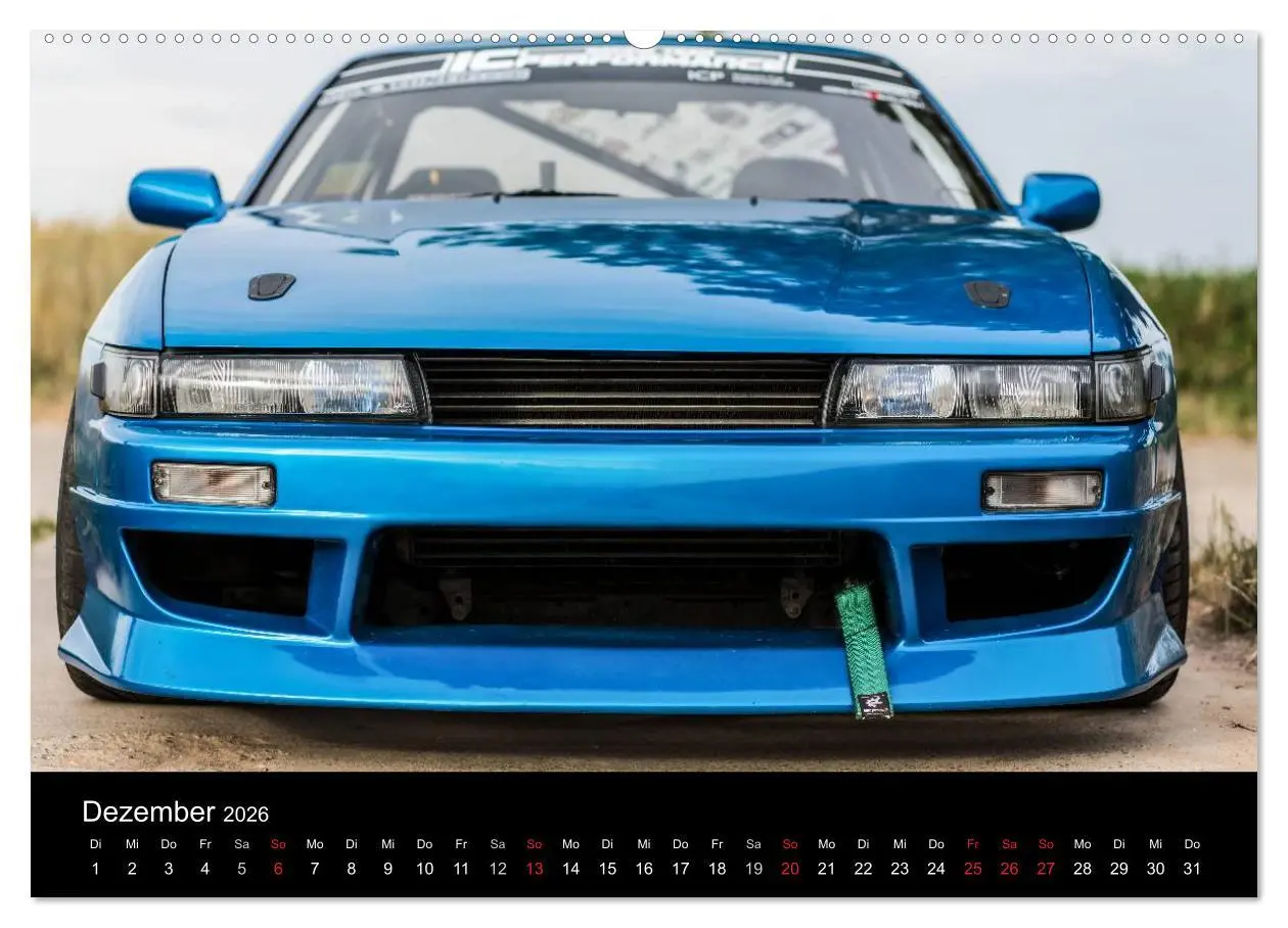 Bild: 9783516110197 | Nissan Silvia PS13 (Wandkalender 2026 DIN A2 quer), CALVENDO...
