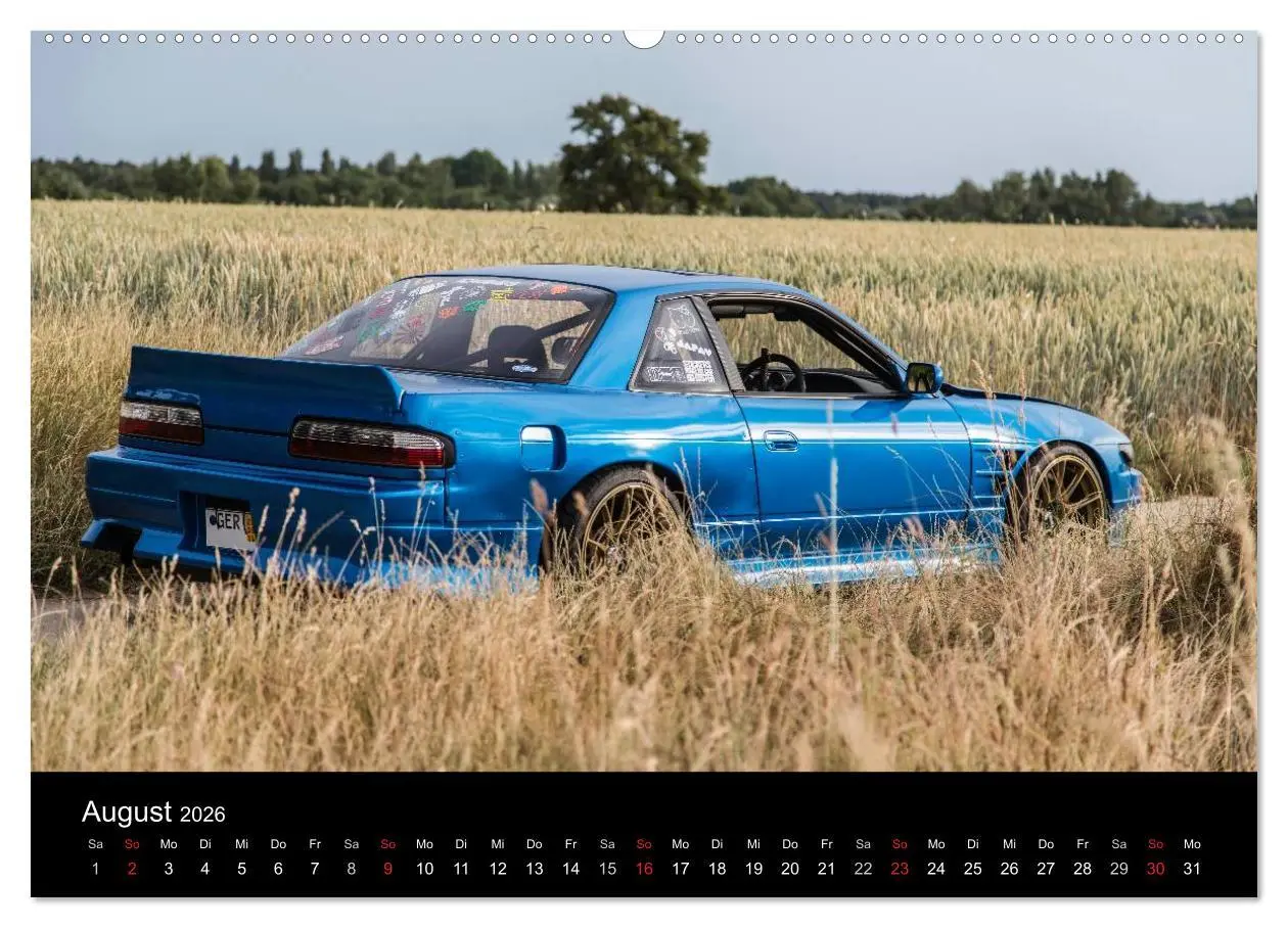 Bild: 9783516110197 | Nissan Silvia PS13 (Wandkalender 2026 DIN A2 quer), CALVENDO...