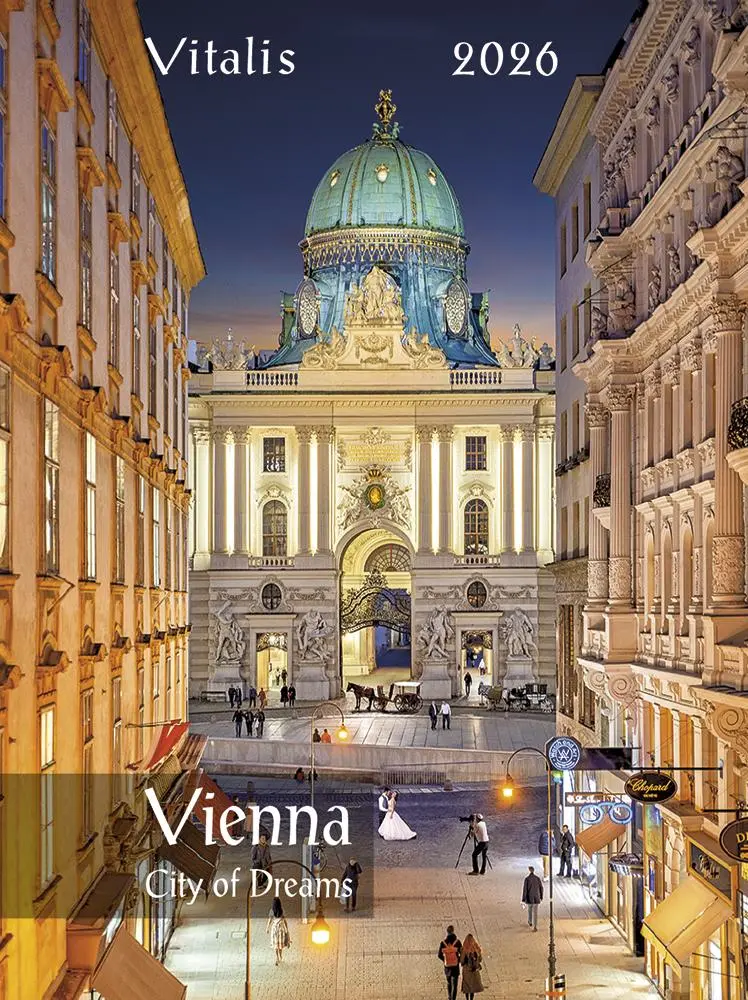 Cover: 8594226440297 | Vienna City of Dreams 2026 | Minikalender | Julius Silver | Kalender