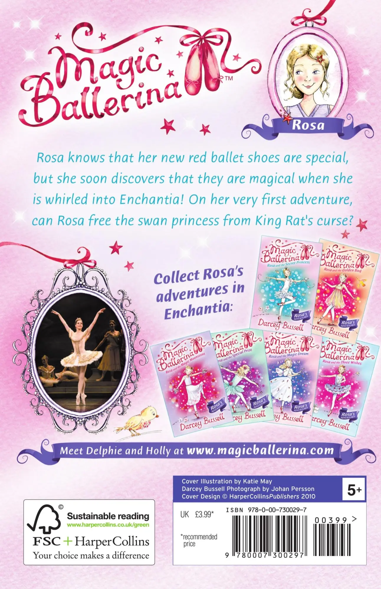 Rückseite: 9780007300297 | Rosa and the Secret Princess | Darcey Bussell | Taschenbuch | Englisch