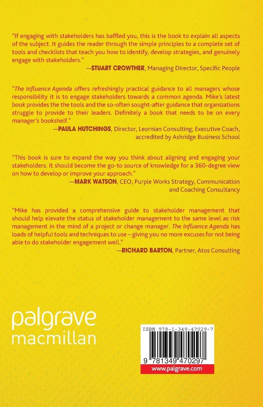 Rückseite: 9781349470297 | The Influence Agenda | M. Clayton | Taschenbuch | xiv | Englisch Rückseite: 9781349470297 | The Influence Agenda | M. Clayton | Taschenbuch | xiv | Englisch