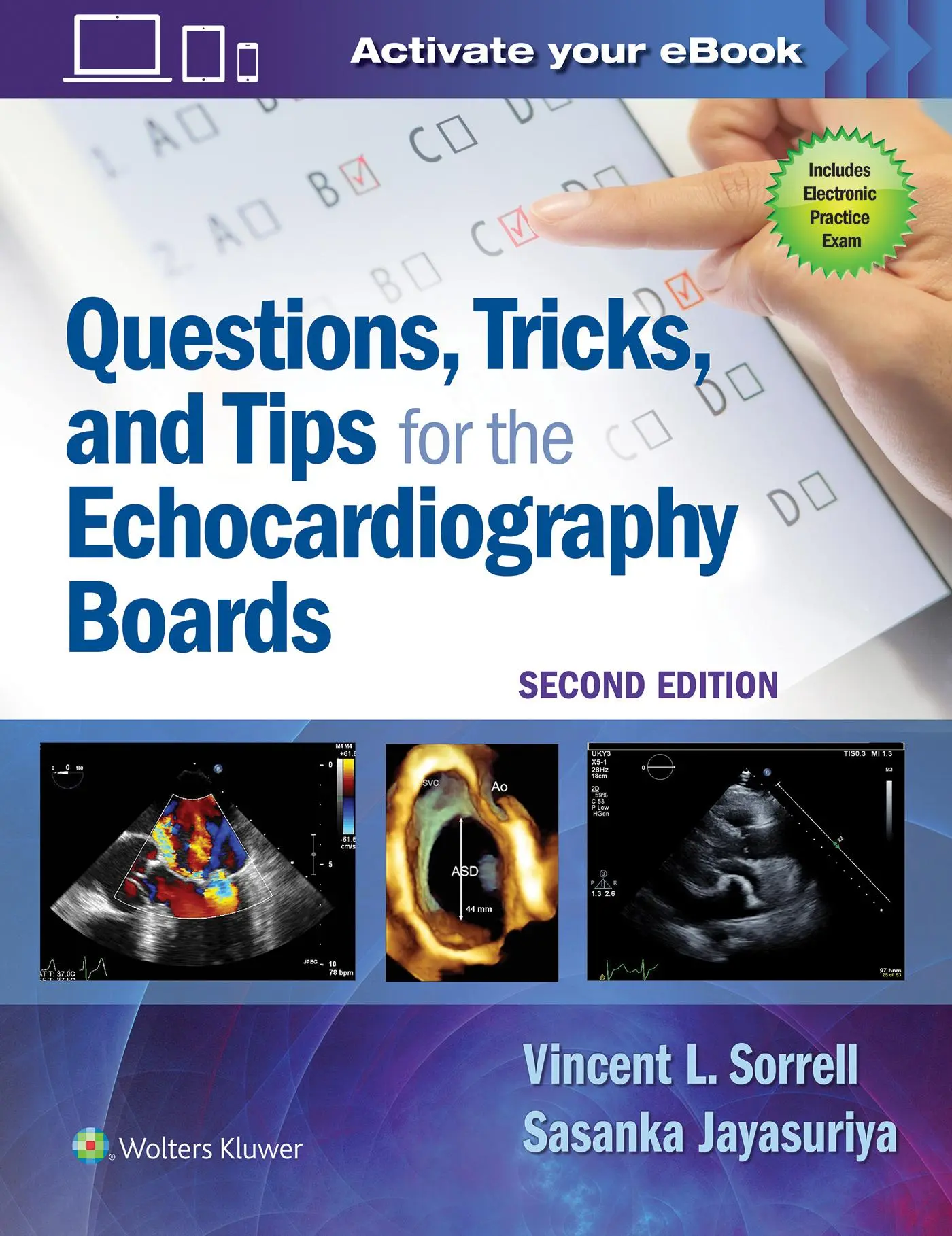 Cover: 9781496370297 | Questions, Tricks, and Tips for the Echocardiography Boards | Buch
