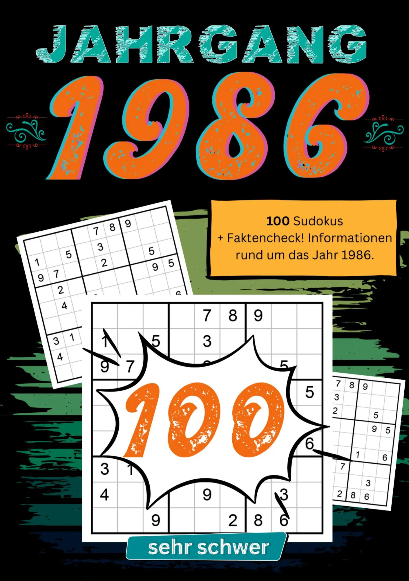 Cover: 9783384130297 | 1986- Rätselspaß und Zeitreise | Sudoku Jahrbücher | Taschenbuch