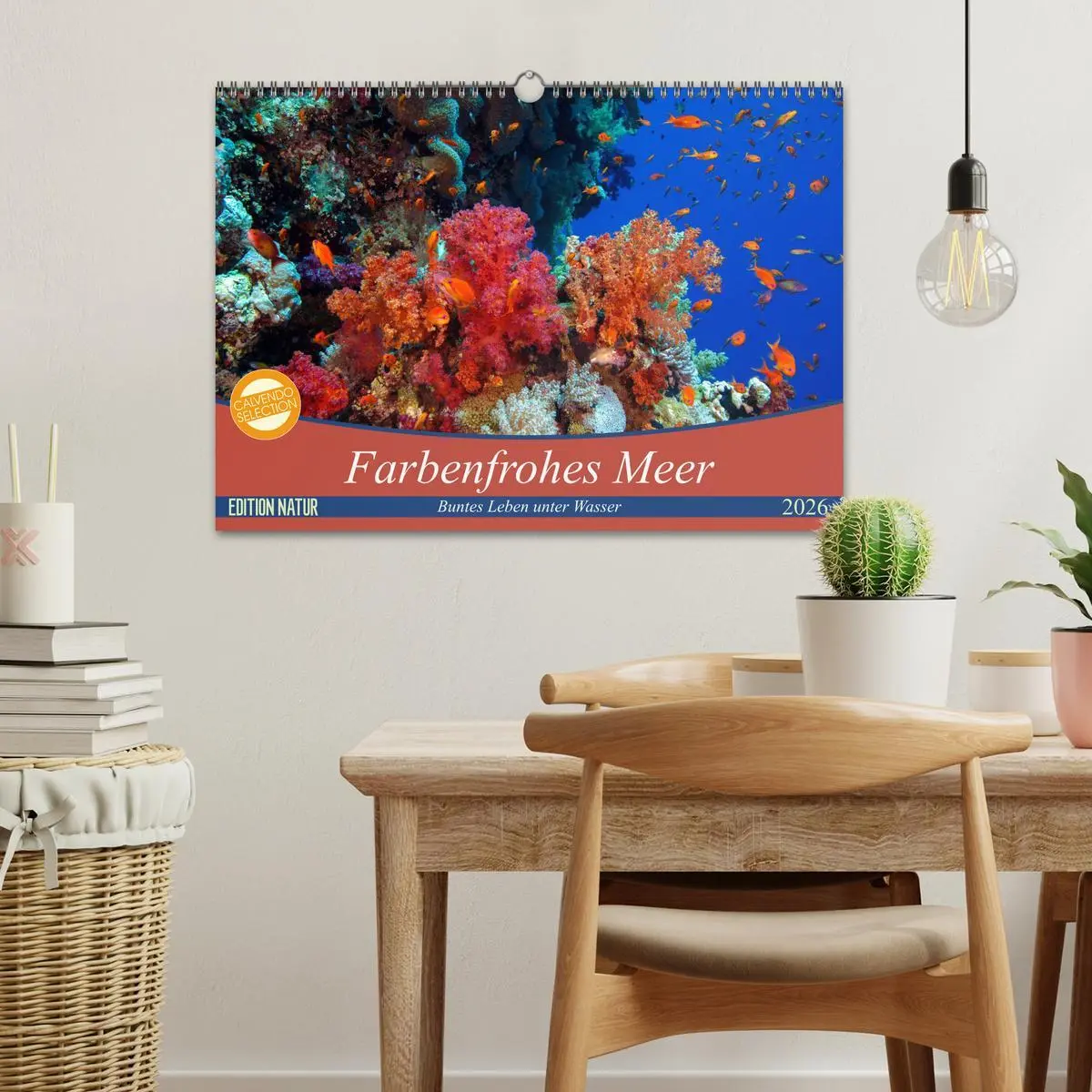 Bild: 9783457940297 | Farbenfrohes Meer (Wandkalender 2026 DIN A3 quer), CALVENDO...