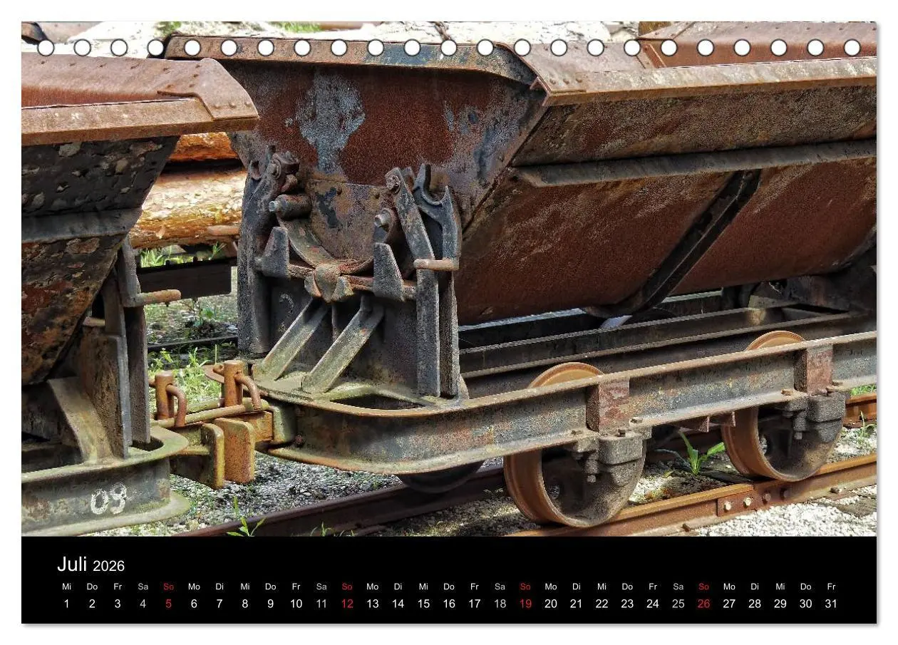 Bild: 9783516030297 | Waldeisenbahn Bad Muskau (Tischkalender 2026 DIN A5 quer), CALVENDO...