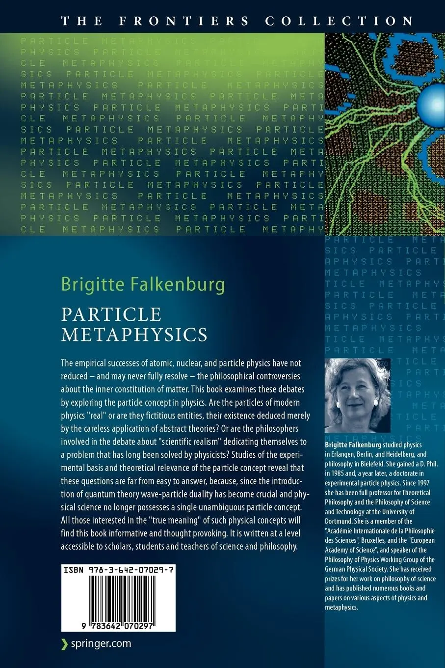 Rückseite: 9783642070297 | Particle Metaphysics | A Critical Account of Subatomic Reality | Buch