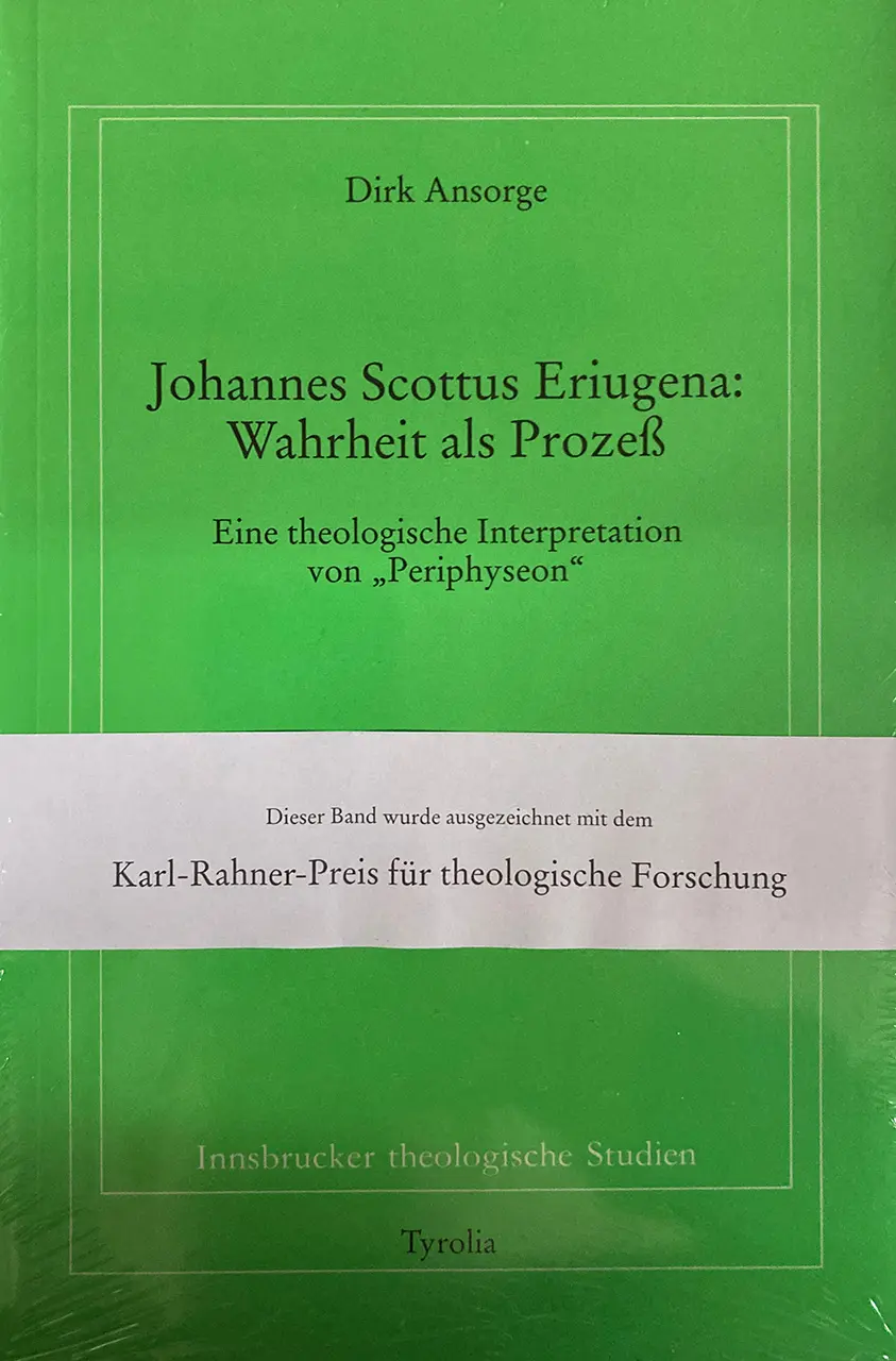 Cover: 9783702220297 | Johannes Scotus Eriugena: Wahrheit als Prozeß | Dirk Ansorge | Buch