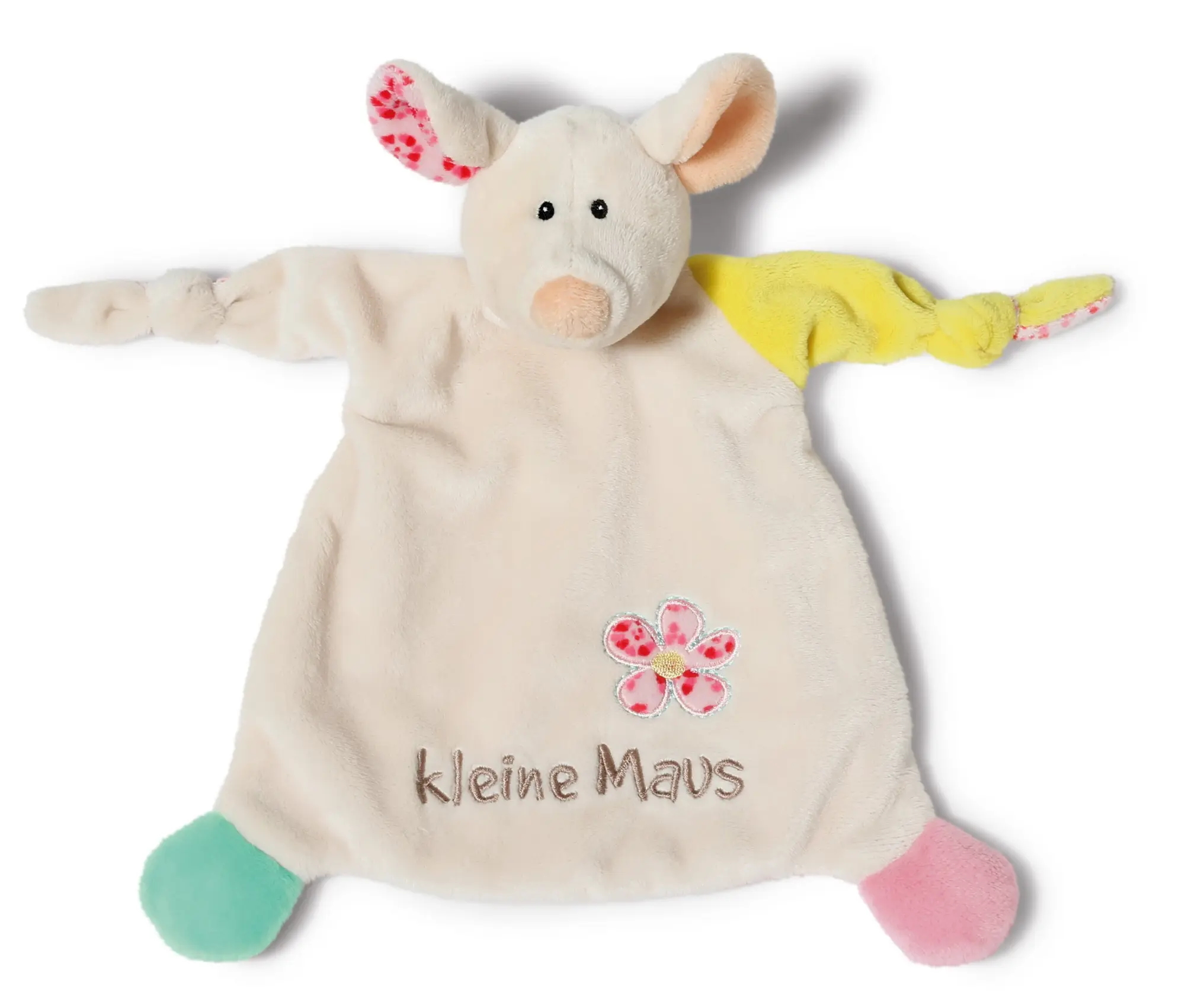 Cover: 4012390400397 | Nici 40039 Schmusetuch Maus Kleine Maus 25x25cm an Header | 40039
