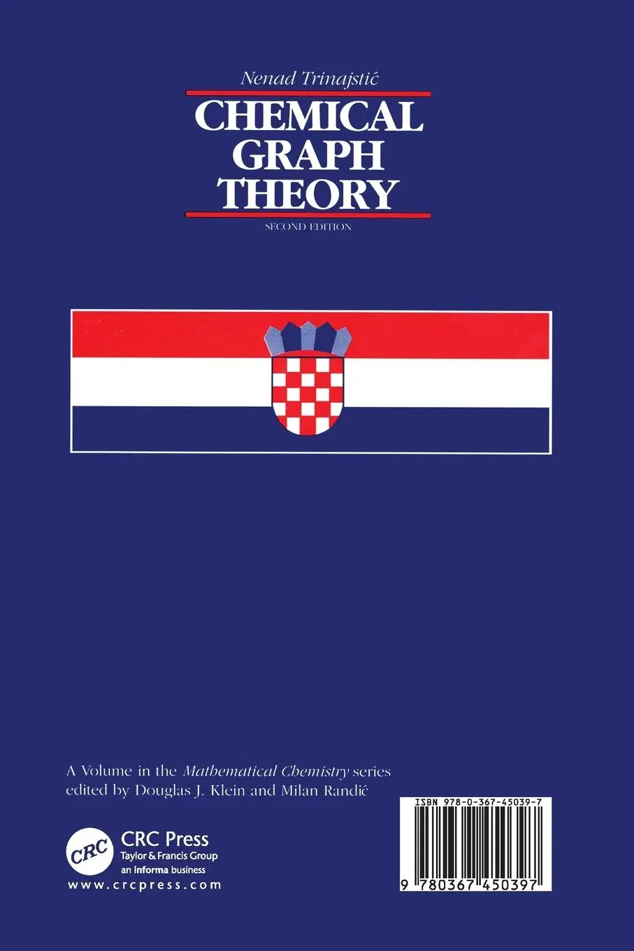 Rückseite: 9780367450397 | Chemical Graph Theory | Nenad Trinajstic | Taschenbuch | Englisch