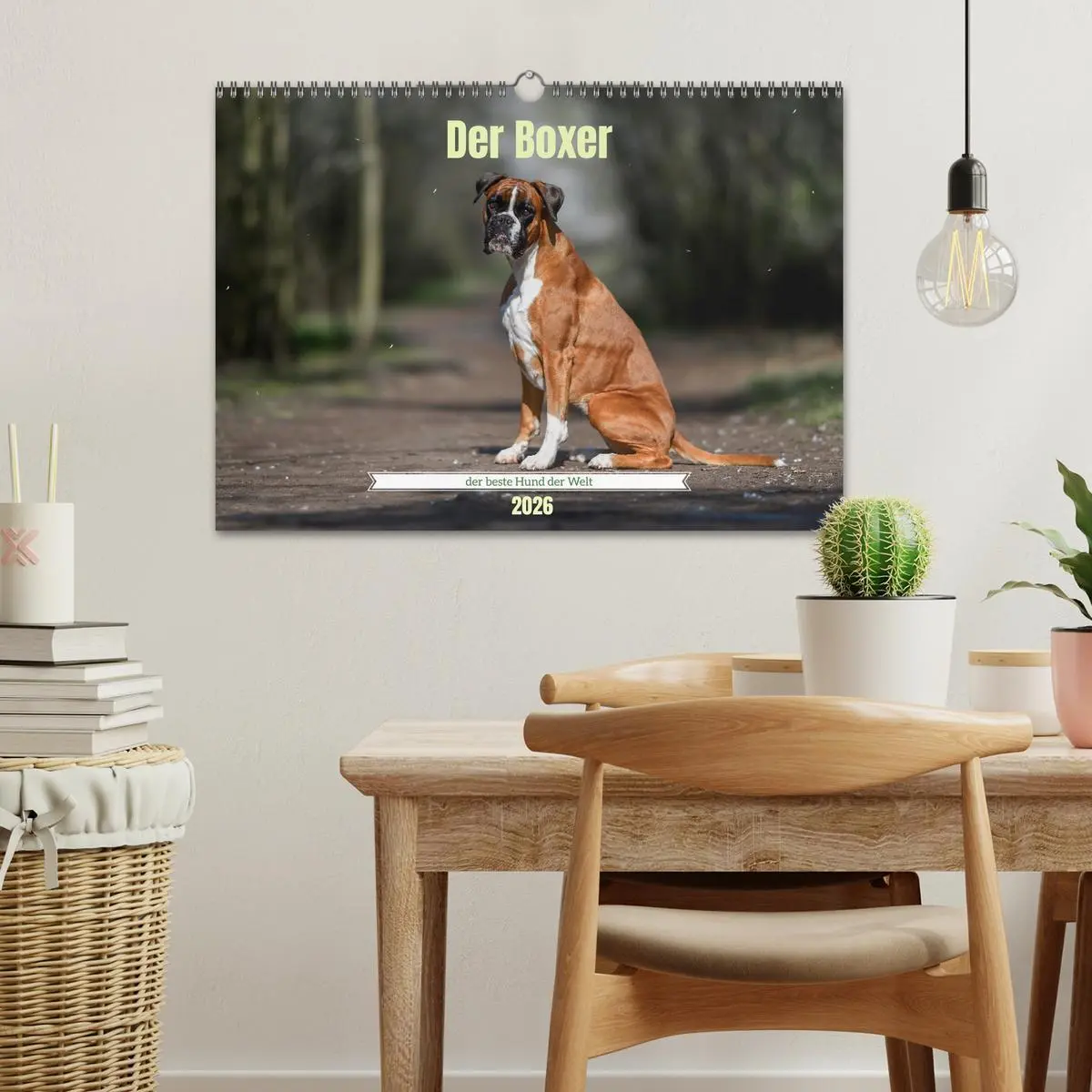 Bild: 9783457550397 | Der Boxer, der beste Hund der Welt (Wandkalender 2026 DIN A3 quer),...
