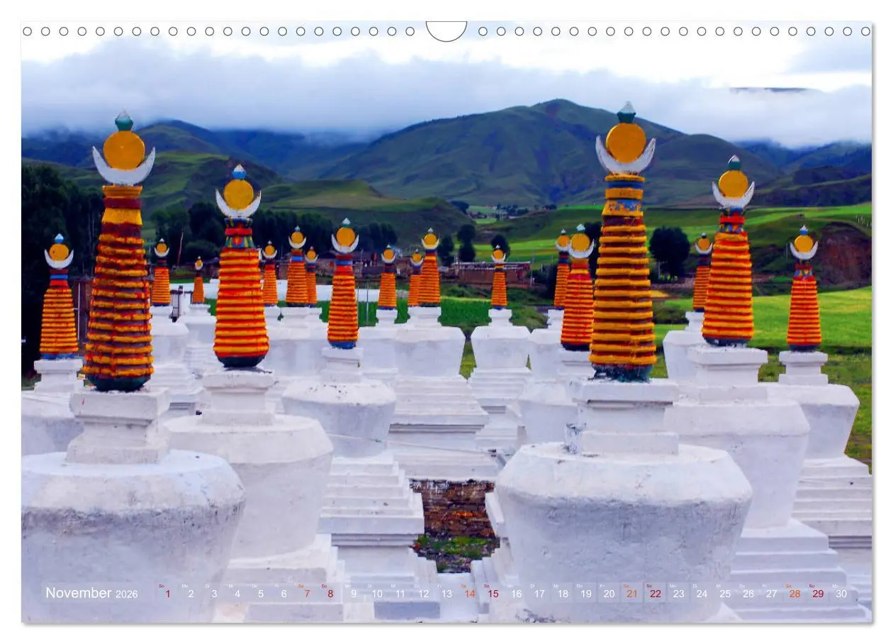 Bild: 9783457860397 | Stupas - Buddhistische Sakralbauten 2026 (Wandkalender 2026 DIN A3...