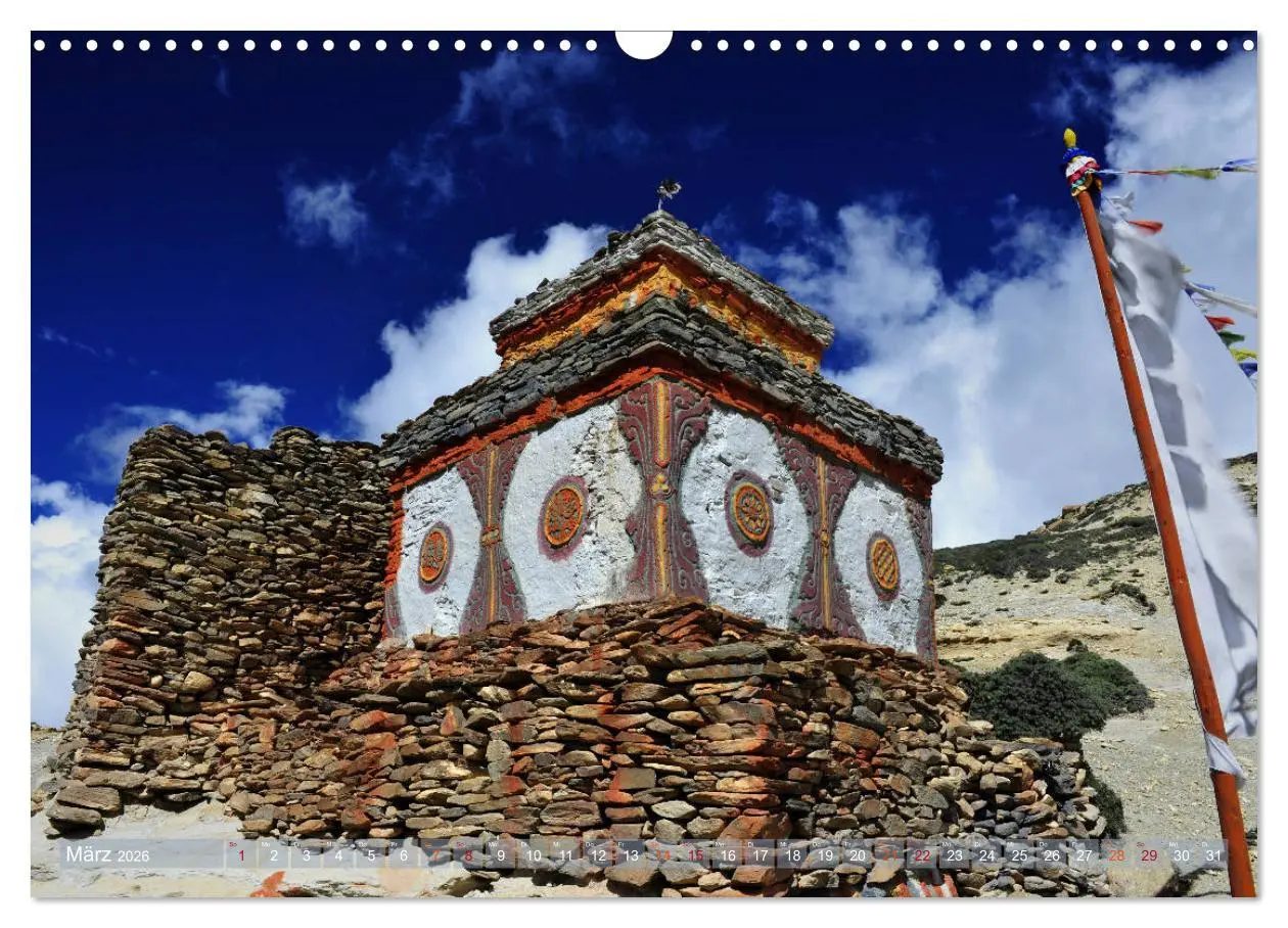 Bild: 9783457860397 | Stupas - Buddhistische Sakralbauten 2026 (Wandkalender 2026 DIN A3...
