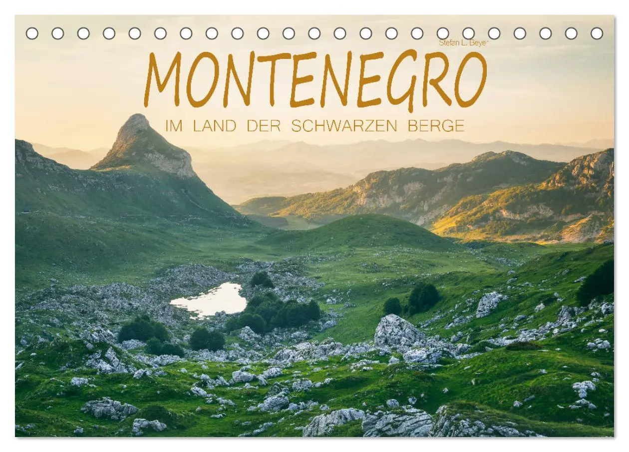 Cover: 9783457930397 | Montenegro - Im Land der schwarzen Berge (Tischkalender 2026 DIN A5...