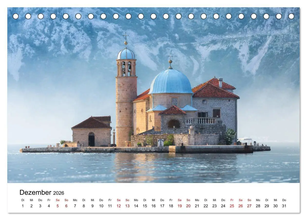 Bild: 9783457930397 | Montenegro - Im Land der schwarzen Berge (Tischkalender 2026 DIN A5...