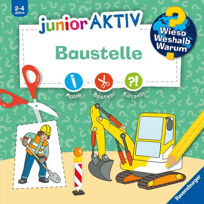 Cover: 9783473600397 | Wieso? Weshalb? Warum? junior AKTIV - Baustelle | Sebastian Coenen