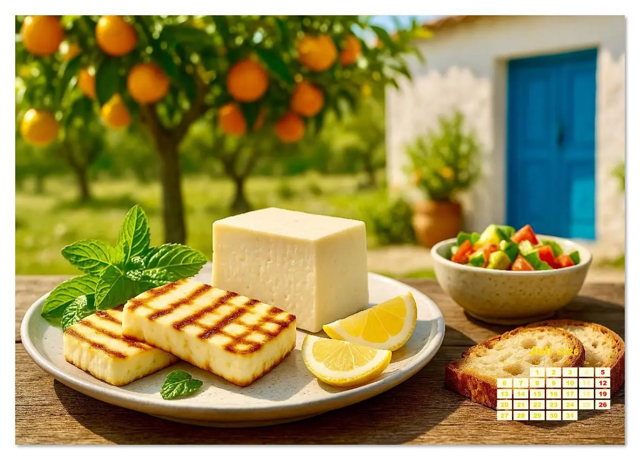 Bild: 9783516640397 | Käse aus aller Welt (Tischkalender 2026 DIN A5 quer), CALVENDO...