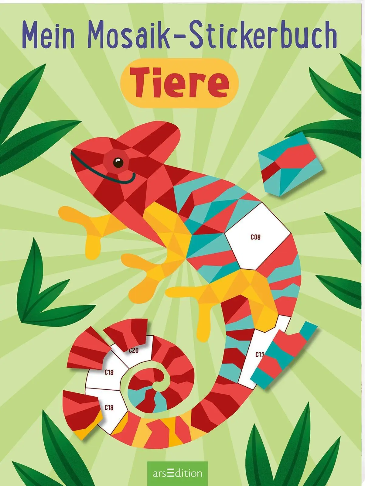 Cover: 9783845870397 | Mein Mosaik-Stickerbuch - Tiere | Izabella Markiewicz | Taschenbuch