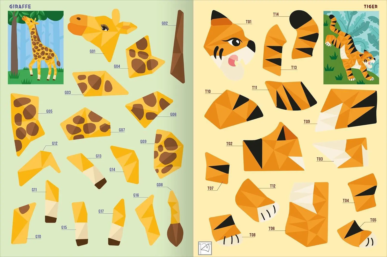 Bild: 9783845870397 | Mein Mosaik-Stickerbuch - Tiere | Izabella Markiewicz | Taschenbuch