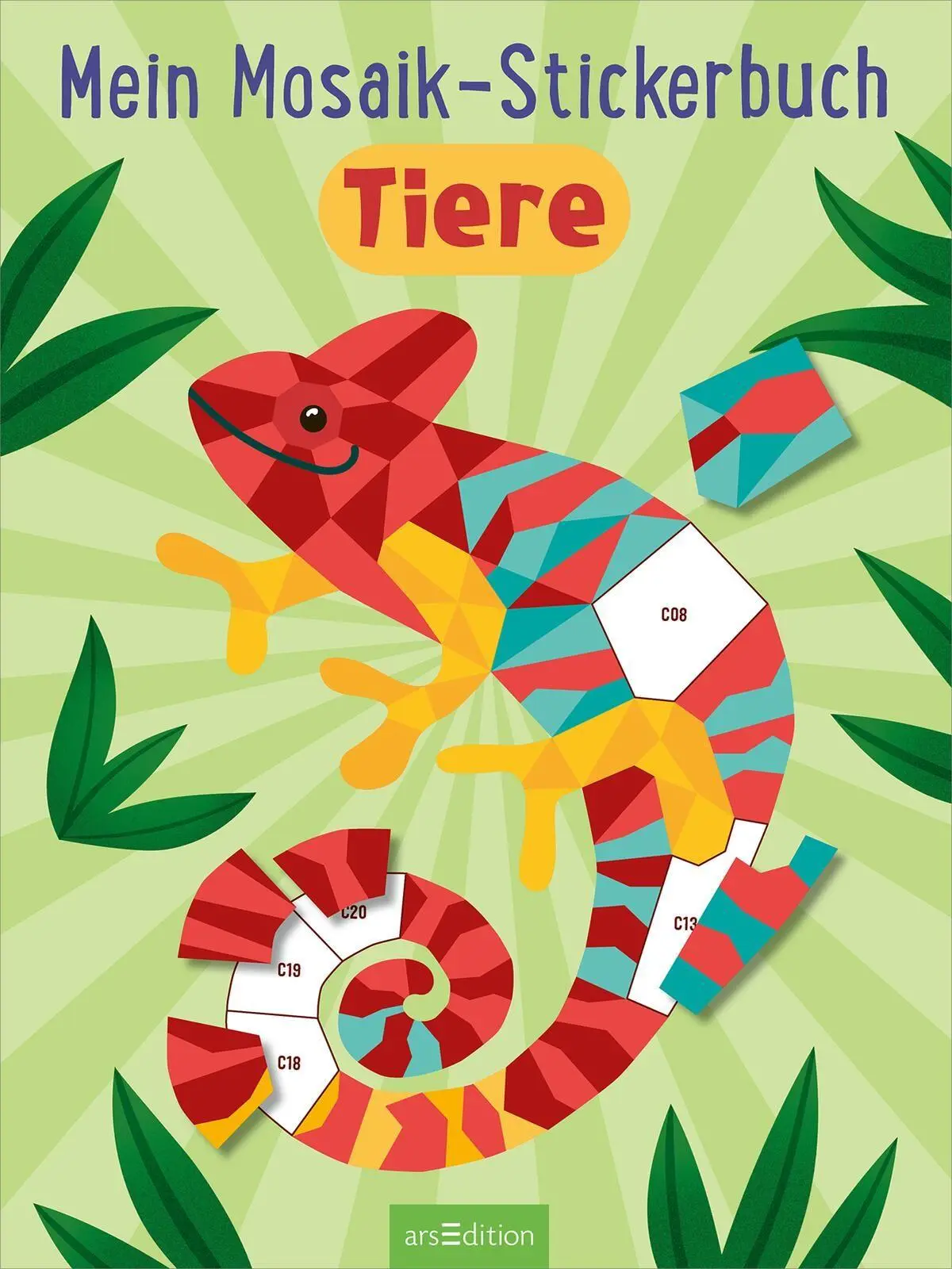 Bild: 9783845870397 | Mein Mosaik-Stickerbuch - Tiere | Izabella Markiewicz | Taschenbuch