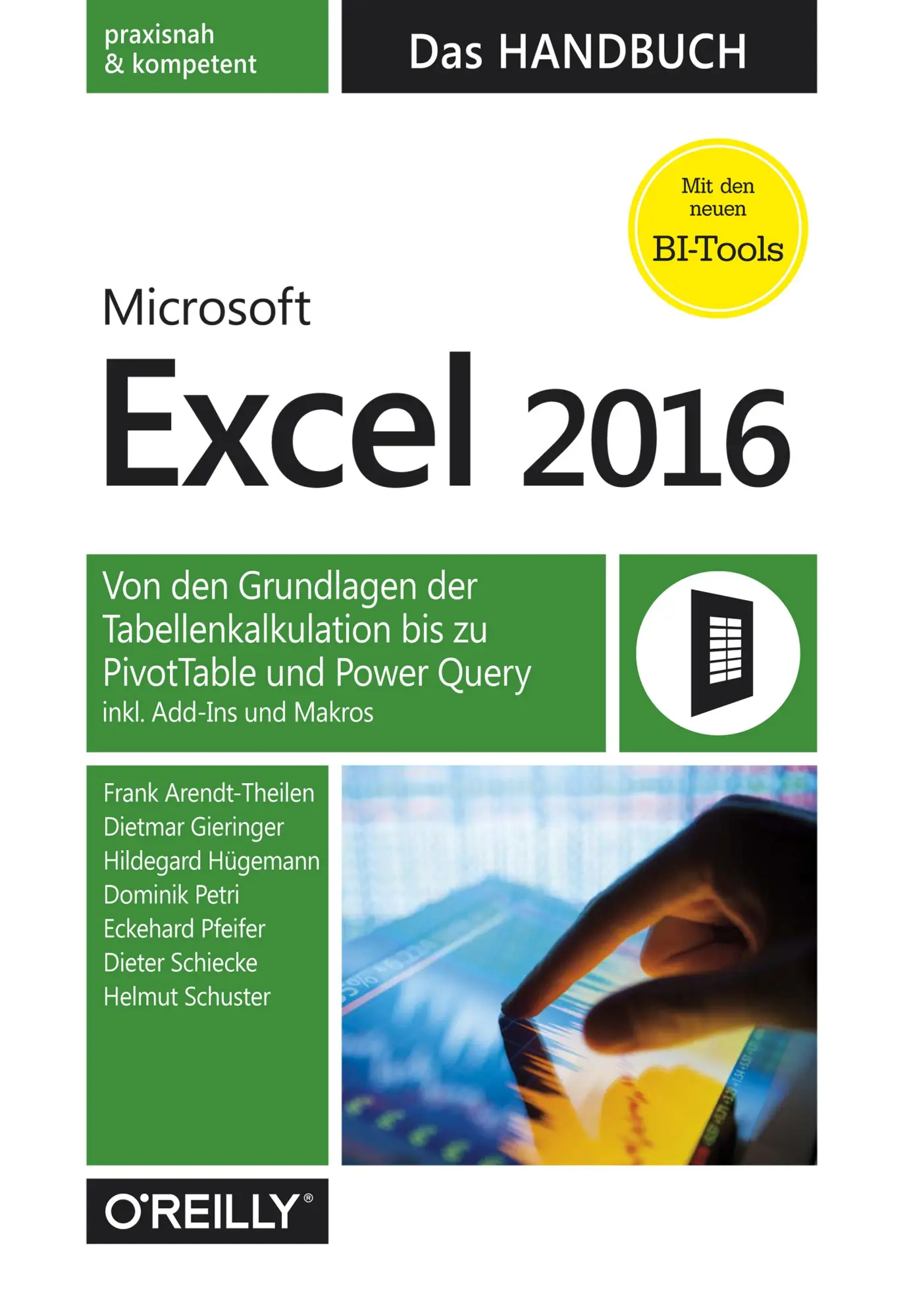 Cover: 9783960090397 | Microsoft Excel 2016 - Das Handbuch | Frank Arendt-Theilen (u. a.)