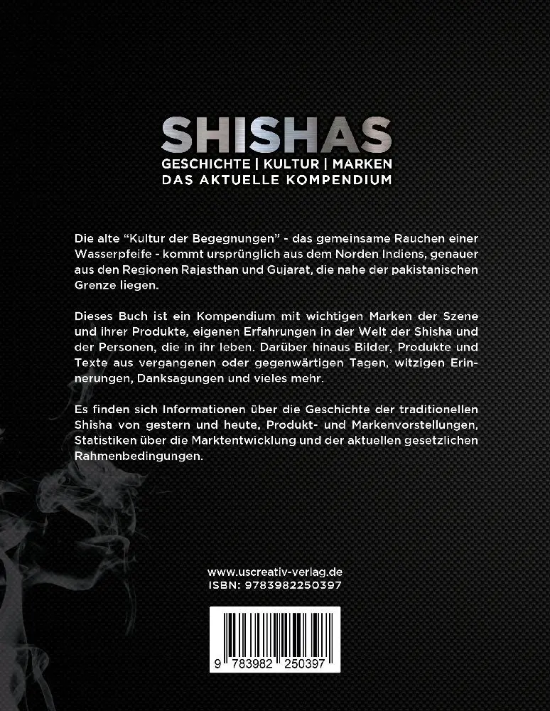 Bild: 9783982250397 | Shishas - Das aktuelle Kompendium | Geschichte, Kultur, Marken | Buch
