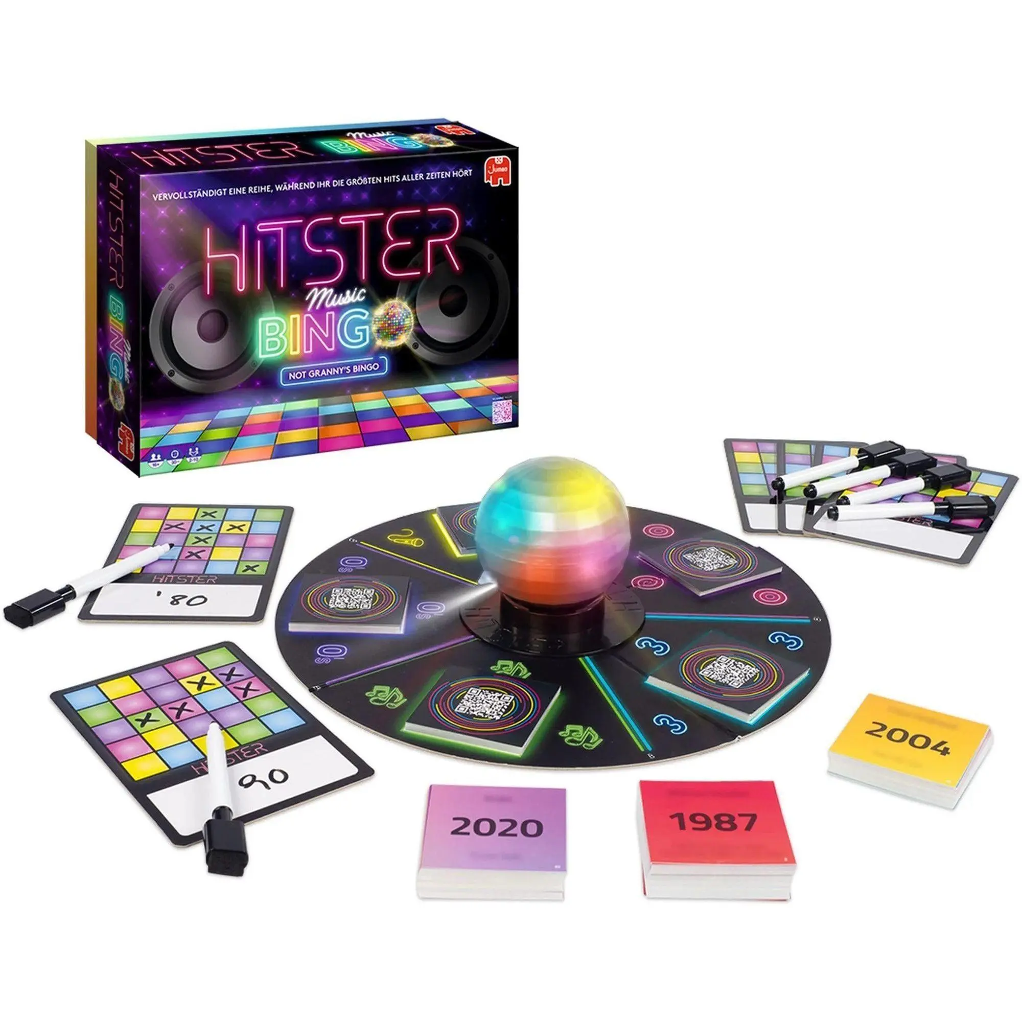 Bild: 8721017600497 | Hitster Bingo | Spiel | Deutsch | 2024 | Jumbo Spiele GmbH