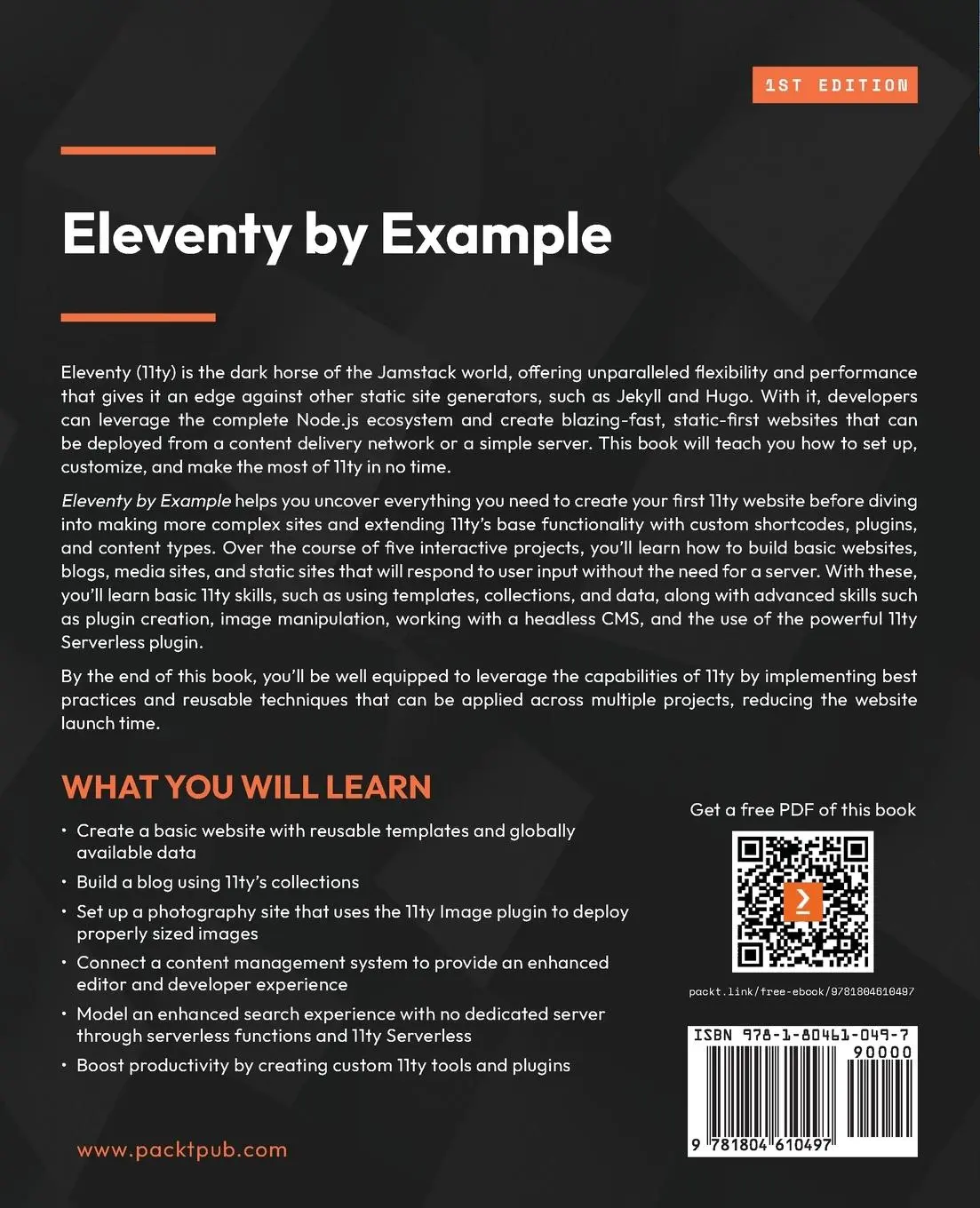 Rückseite: 9781804610497 | Eleventy by Example | Bryan Robinson | Taschenbuch | Englisch | 2023