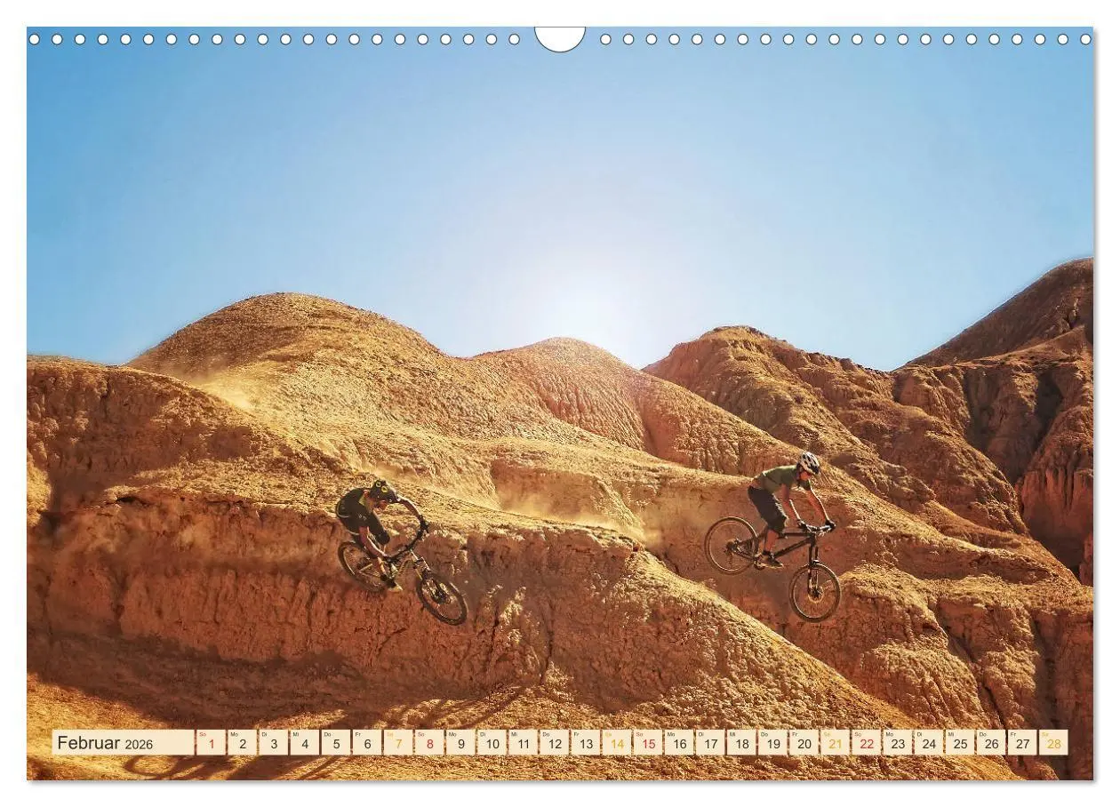 Bild: 9783457920497 | Mountainbike extrem (Wandkalender 2026 DIN A3 quer), CALVENDO...