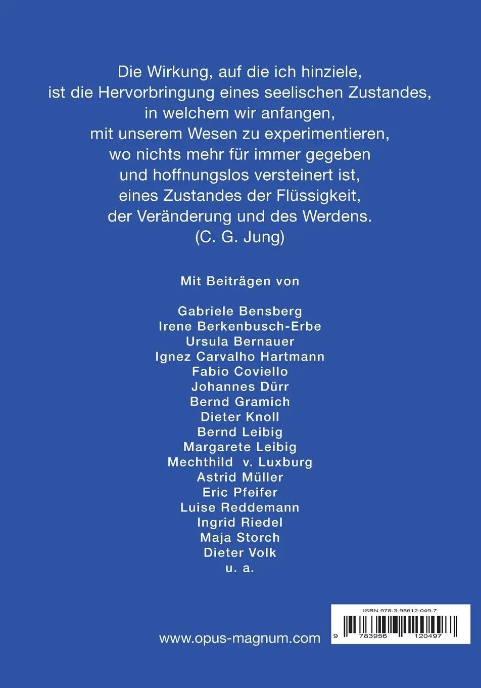 Rückseite: 9783956120497 | Jung Journal Heft 49: Ressourcen - Quellen des Lebens | Müller (u. a.)