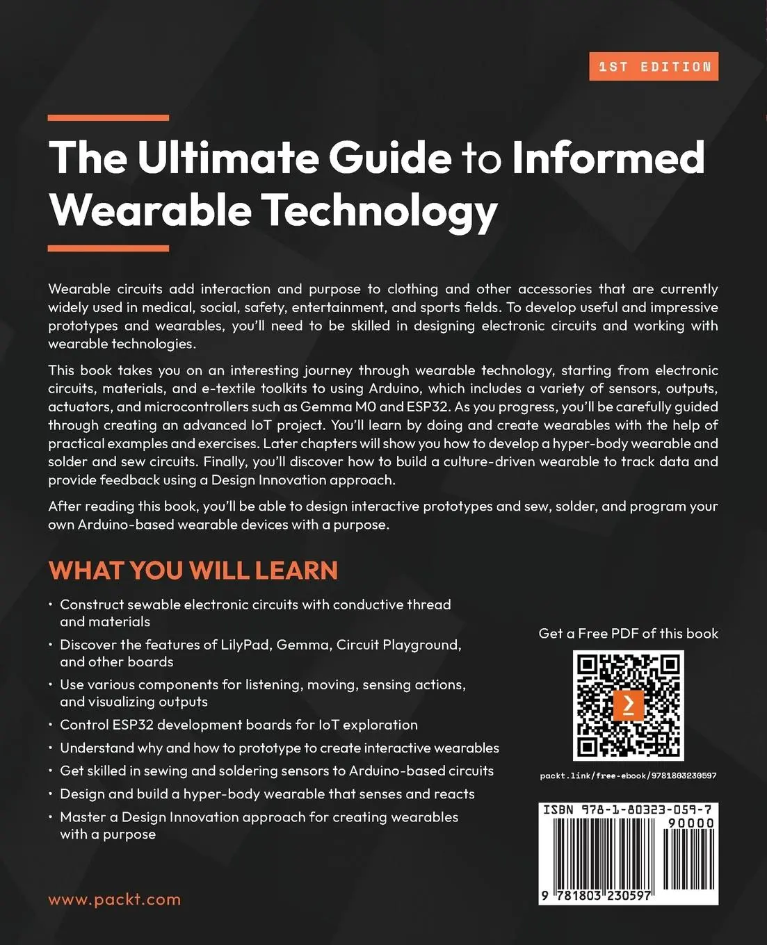 Rückseite: 9781803230597 | The Ultimate Guide to Informed Wearable Technology | Christine Farion