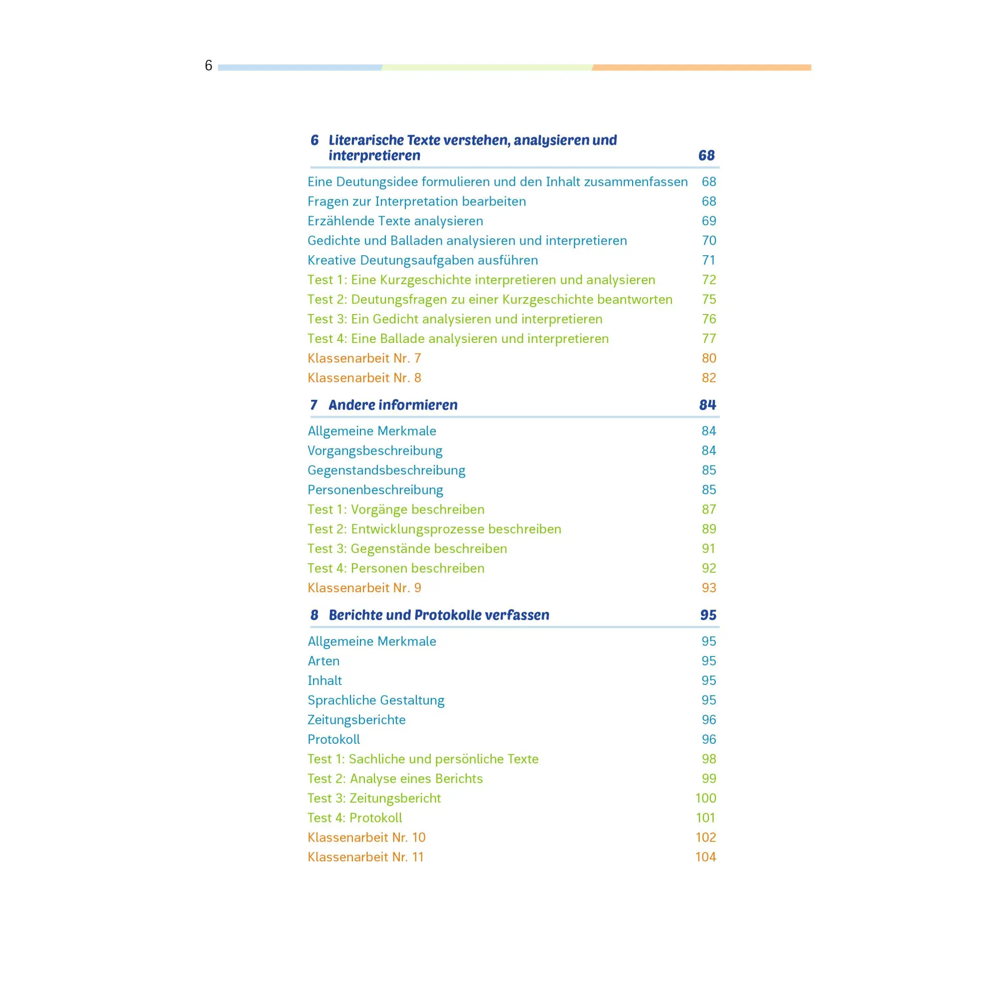 Bild: 9783070030597 | Fit für die Klassenarbeit - Gymnasium. Deutsch 7 | Taschenbuch | 2026