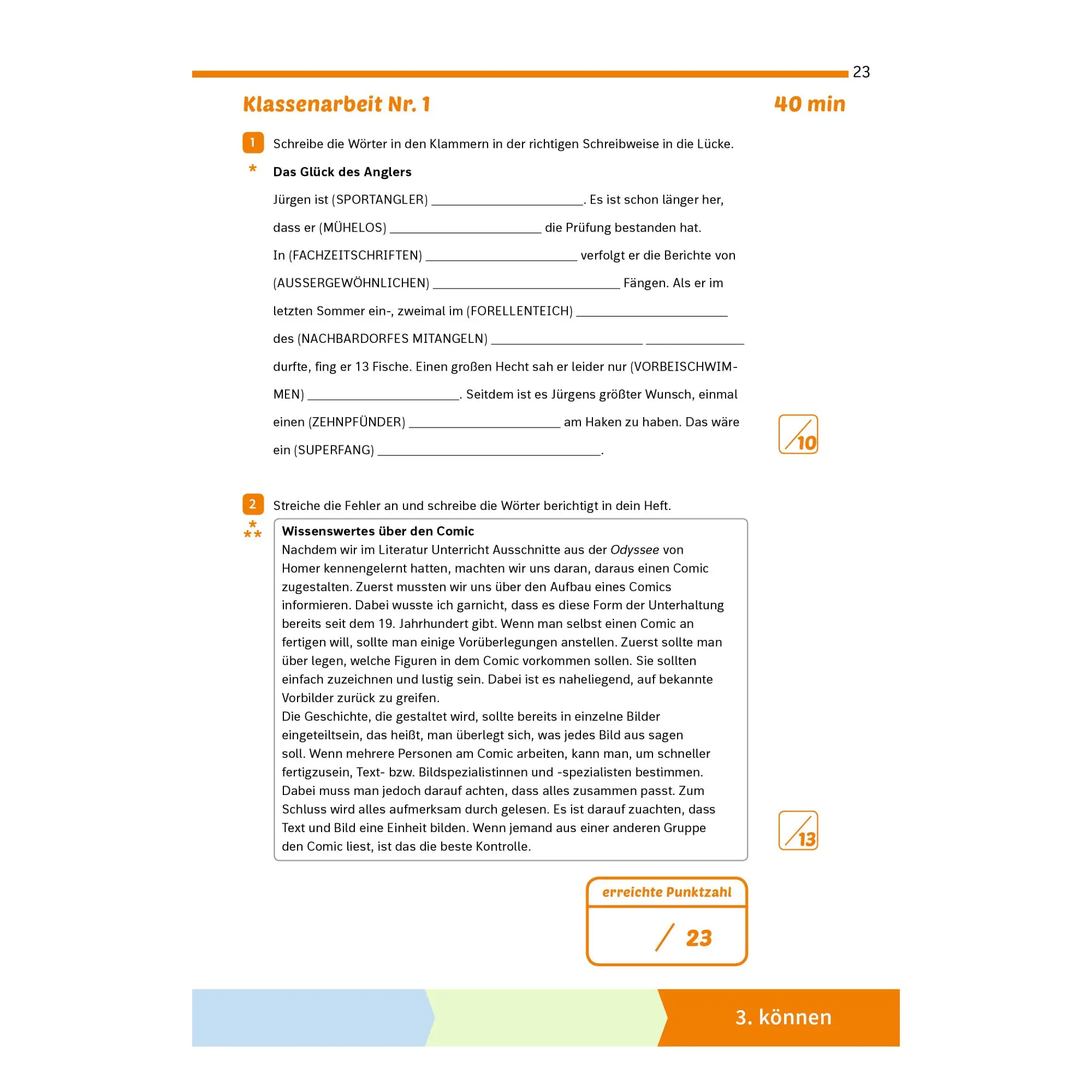 Bild: 9783070030597 | Fit für die Klassenarbeit - Gymnasium. Deutsch 7 | Taschenbuch | 2026